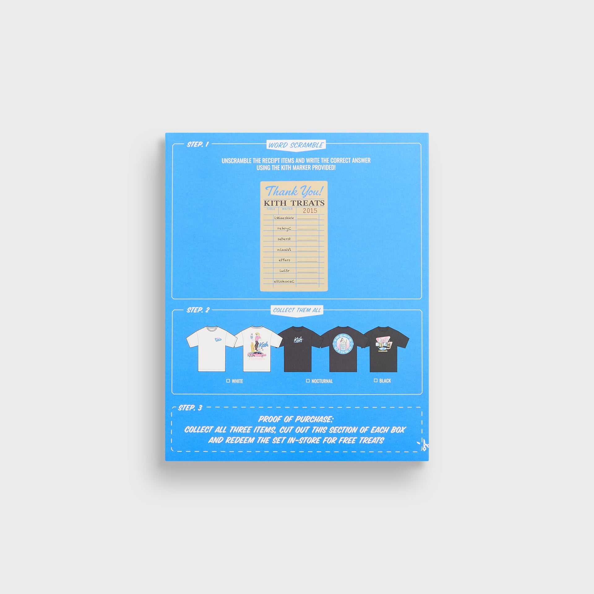 Kith Treats Diner Milkshake Tee - Nocturnal