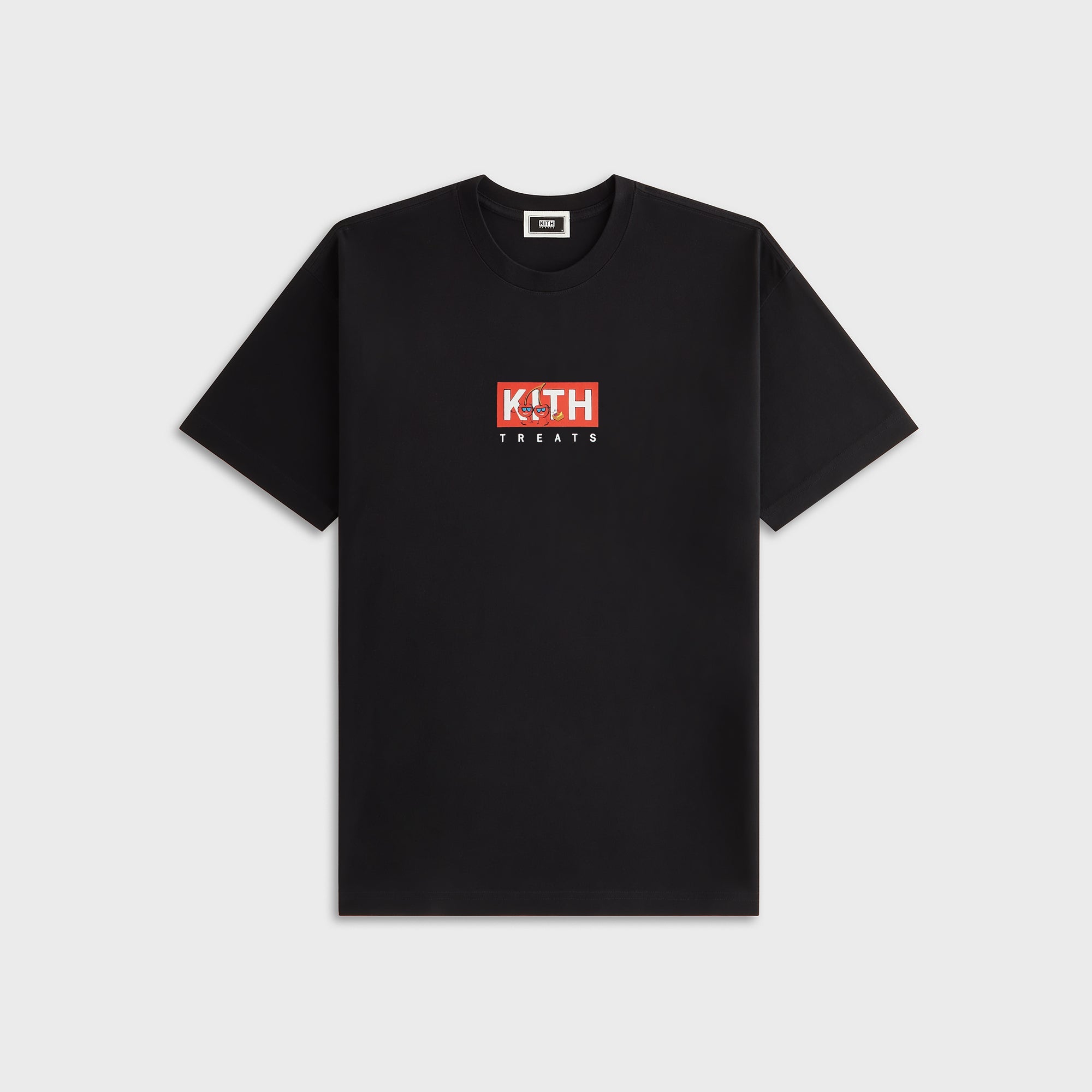 Kith Treats Cherry Classic Logo Tee - Black – Kith UK