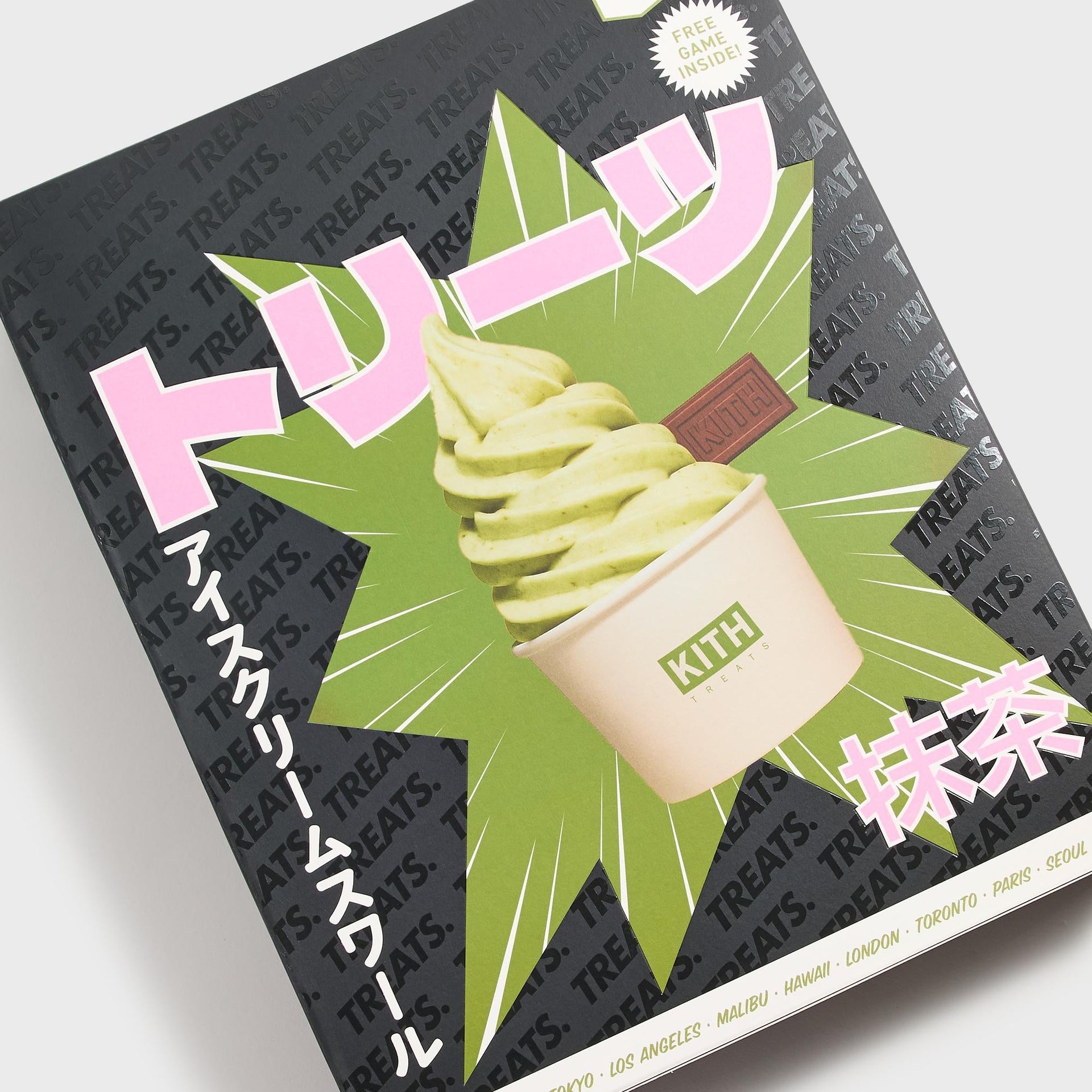 Kith Treats Matcha Poster Tee - Black