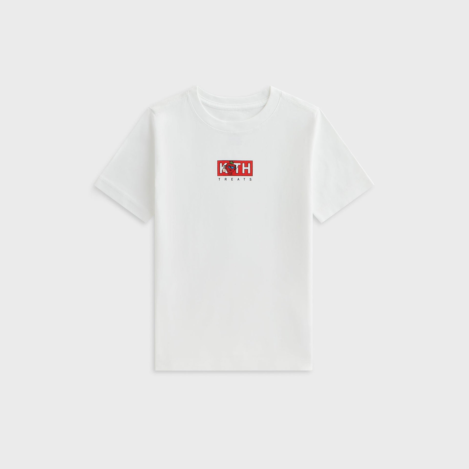 Kith Kids Treats Strawberry Classic Logo Tee - White