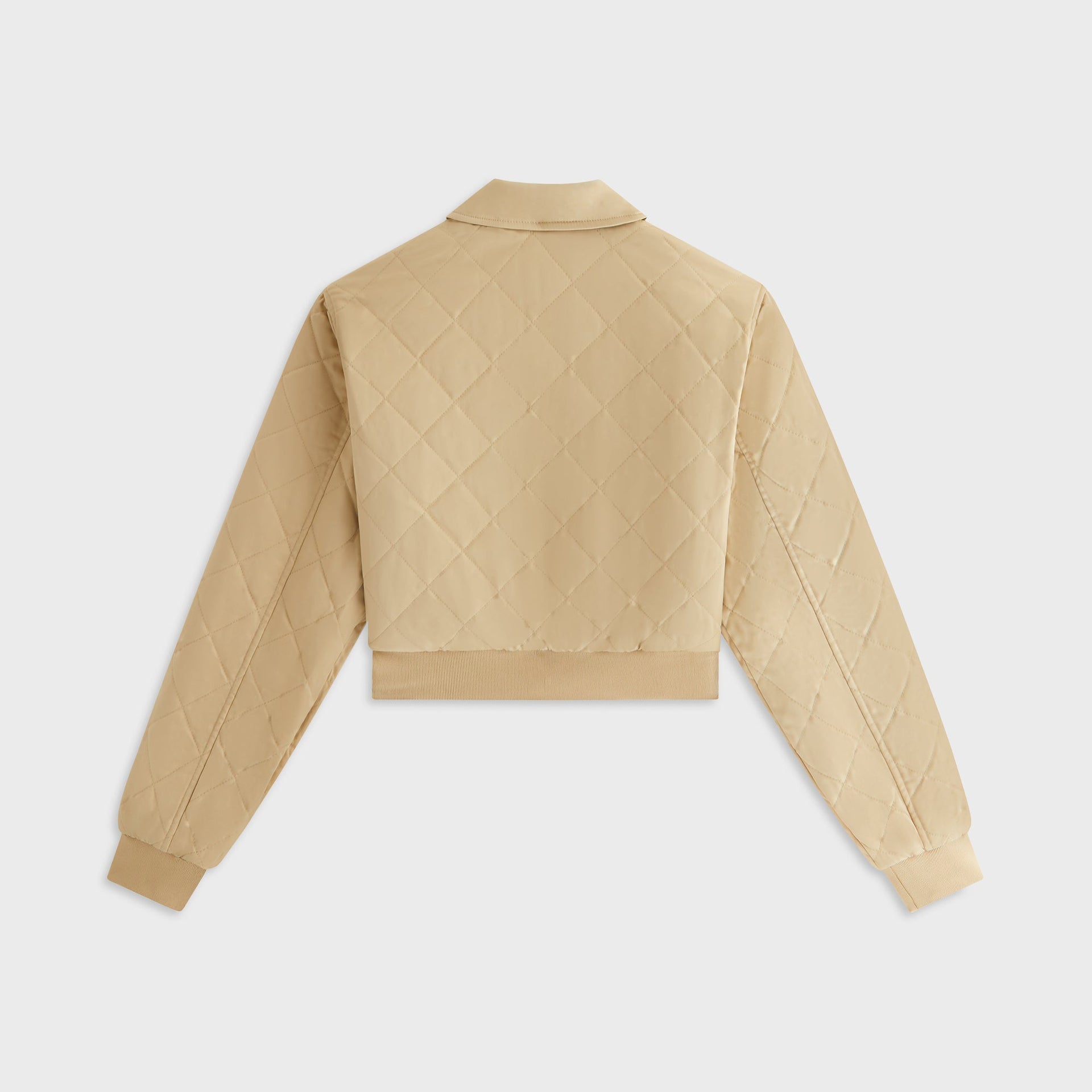 Kith Women Reversible Landry IV Cropped Satin Bomber Jacket - Canopy