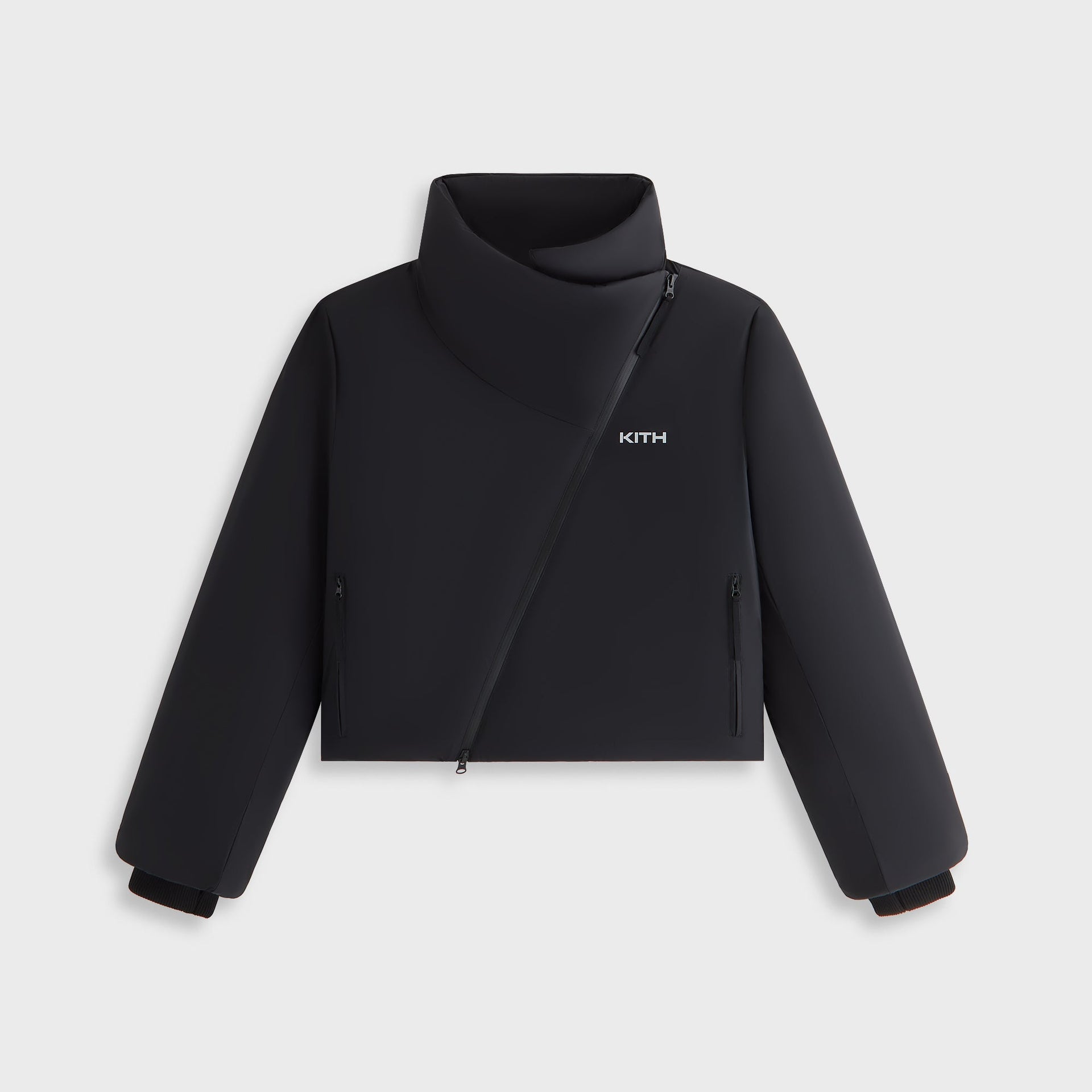 Kith Women Helia Asymmetrical Jacket - Black