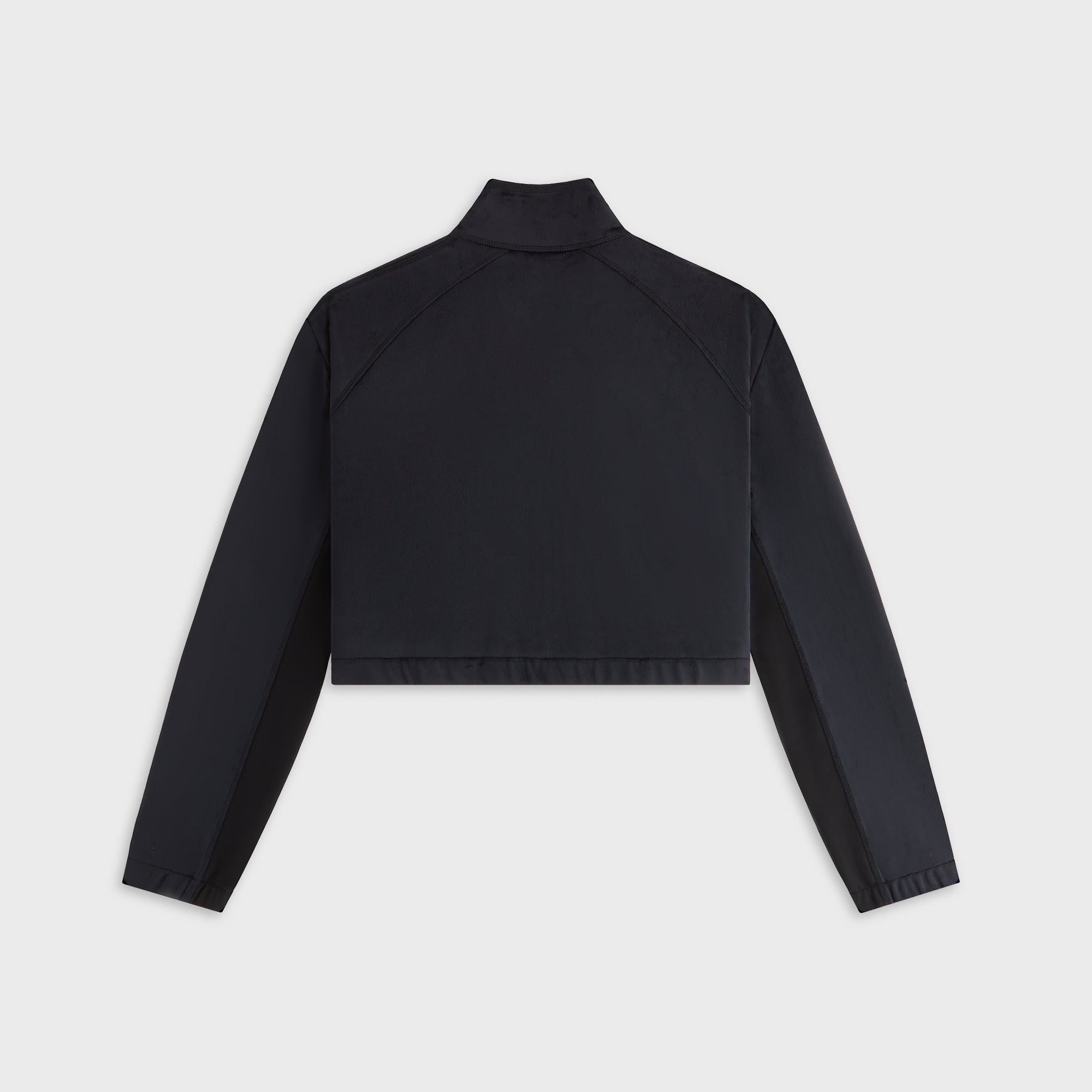 Kith Women Reiko Fleece Cropped Jacket - Black – Kith UK