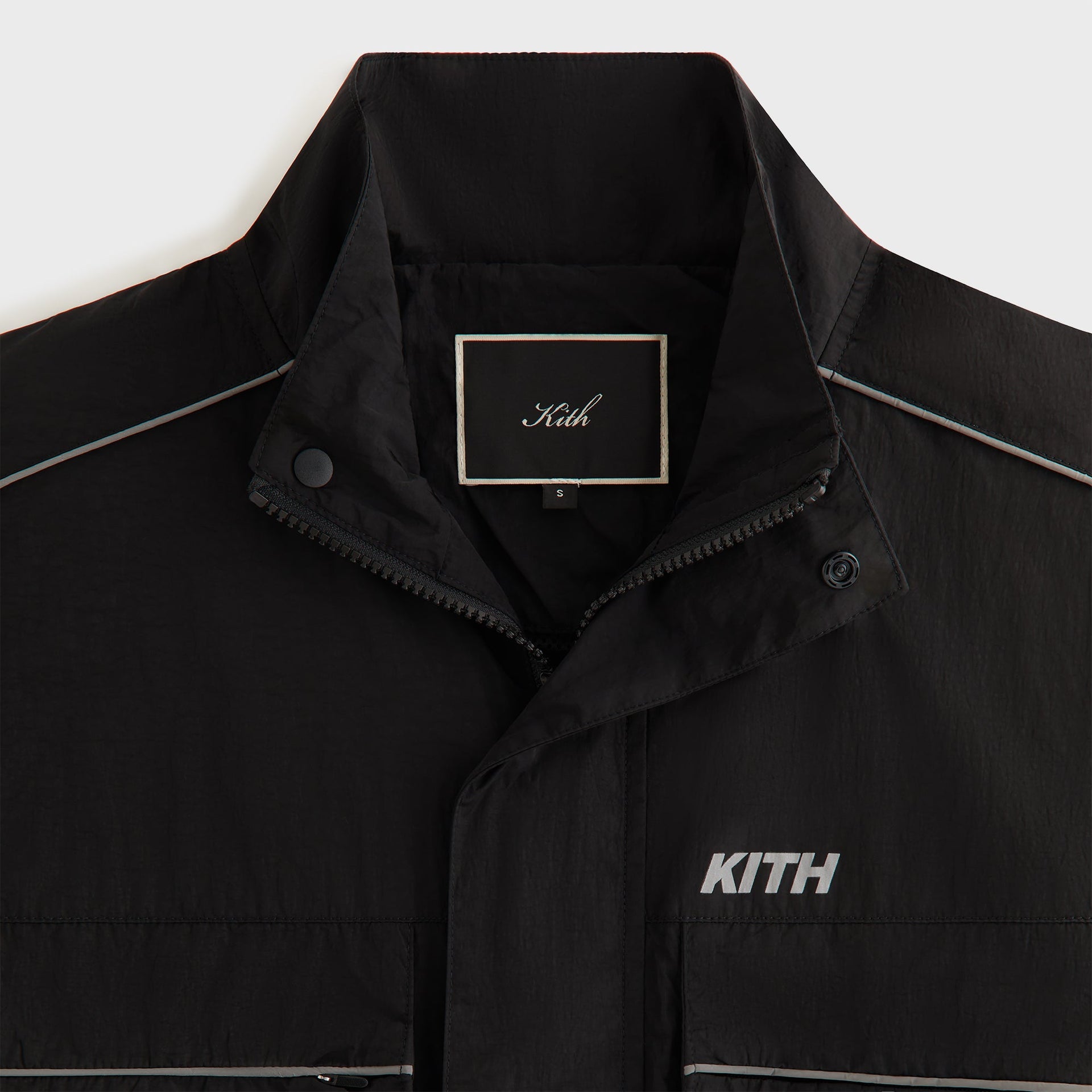 Kith Women Lowen Nylon Track Jacket - Black