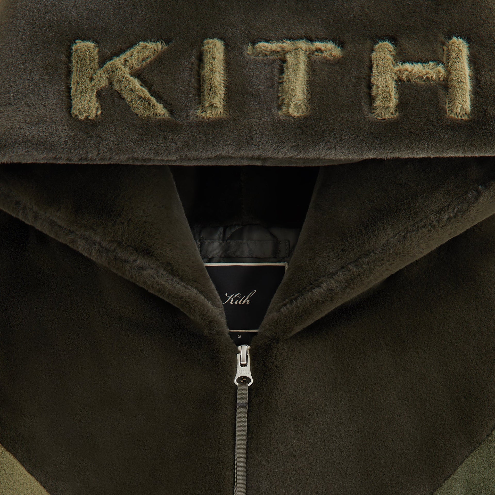 Kith Women Toshi III Faux Fur Pinwheel Bomber Jacket - Monarch