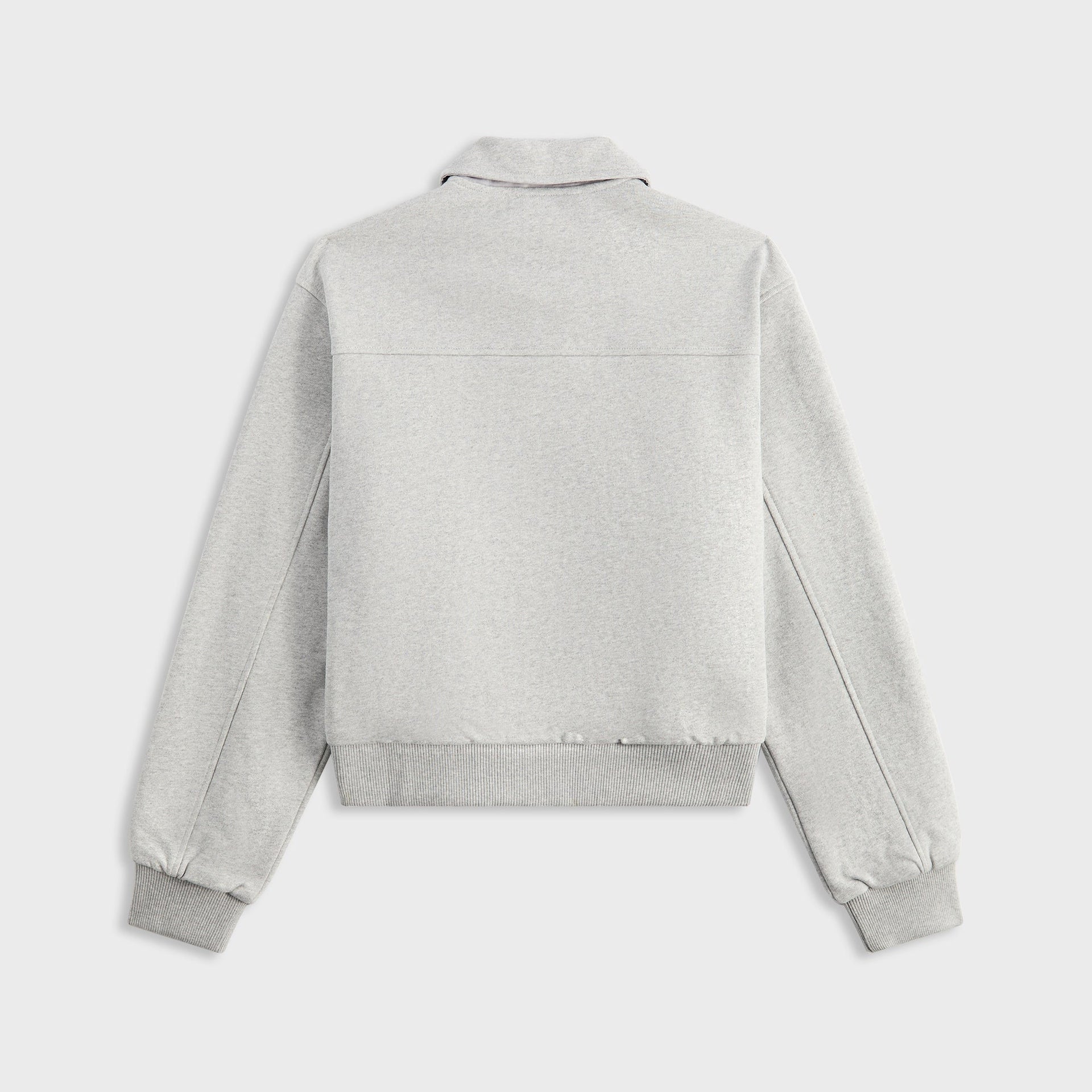 Kith Women Brisa III Fleece Bomber Jacket - Cool Heather Grey
