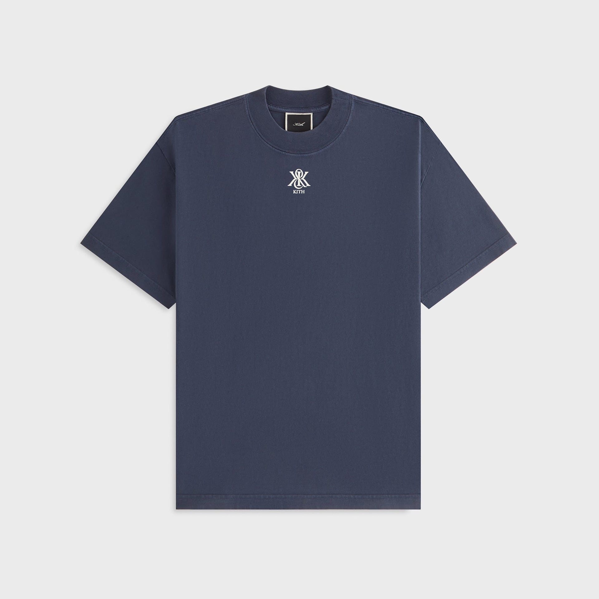 Kith Women Mock Neck Vintage Tee - Nocturnal