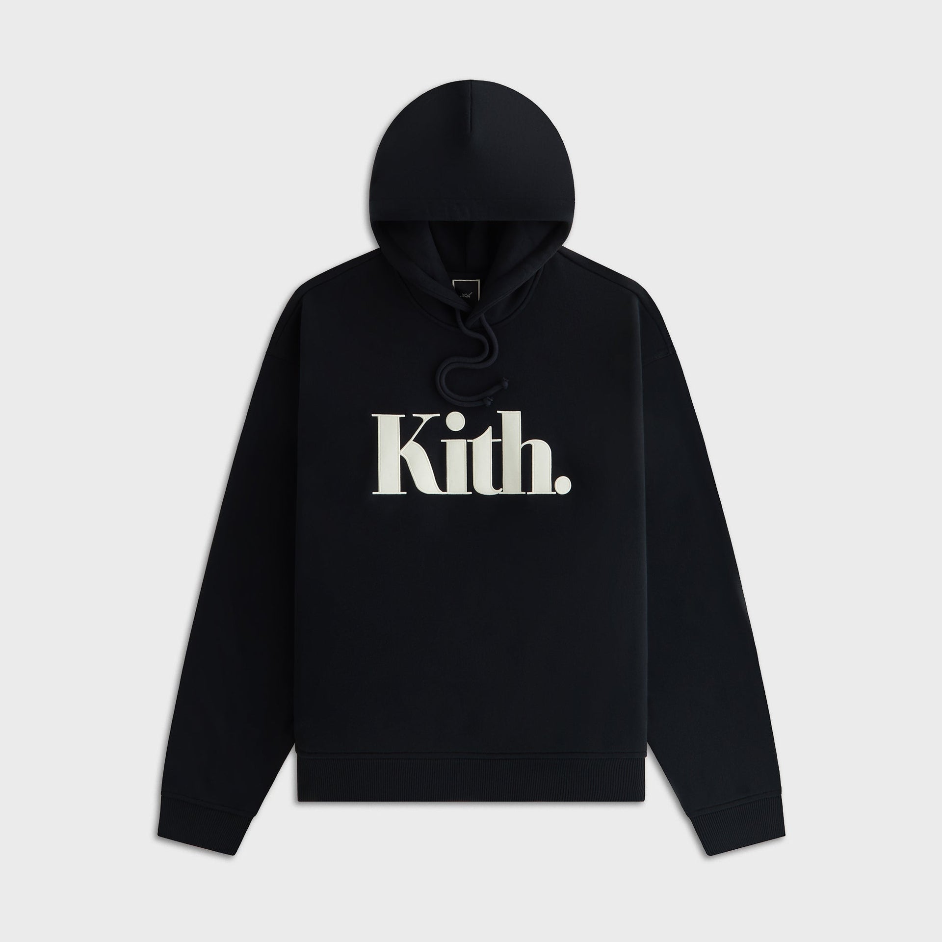 Kith Women Maverick Punctuated Logo Hoodie - Black