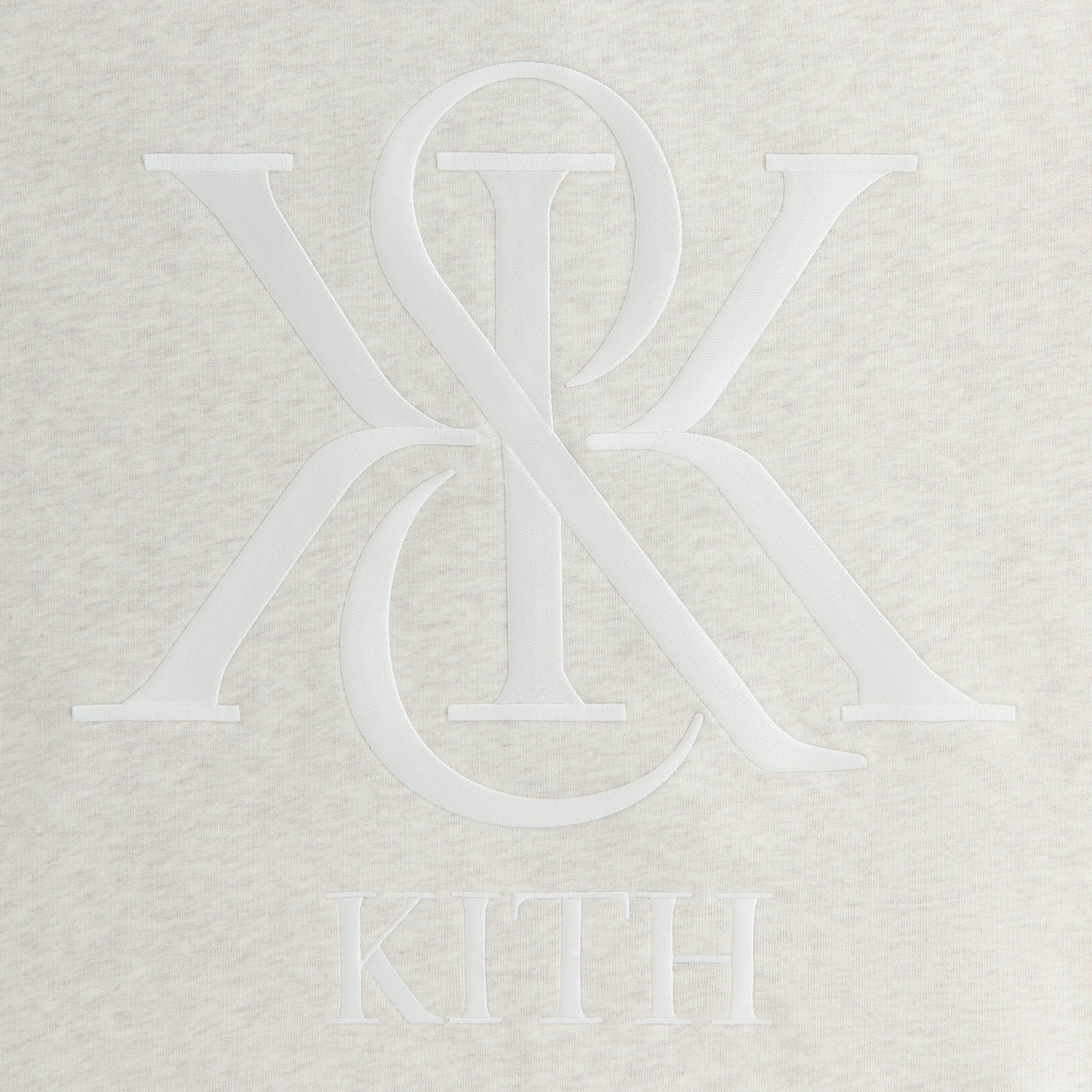 Kith Women Asher III Crest Crewneck - Sandy Heather