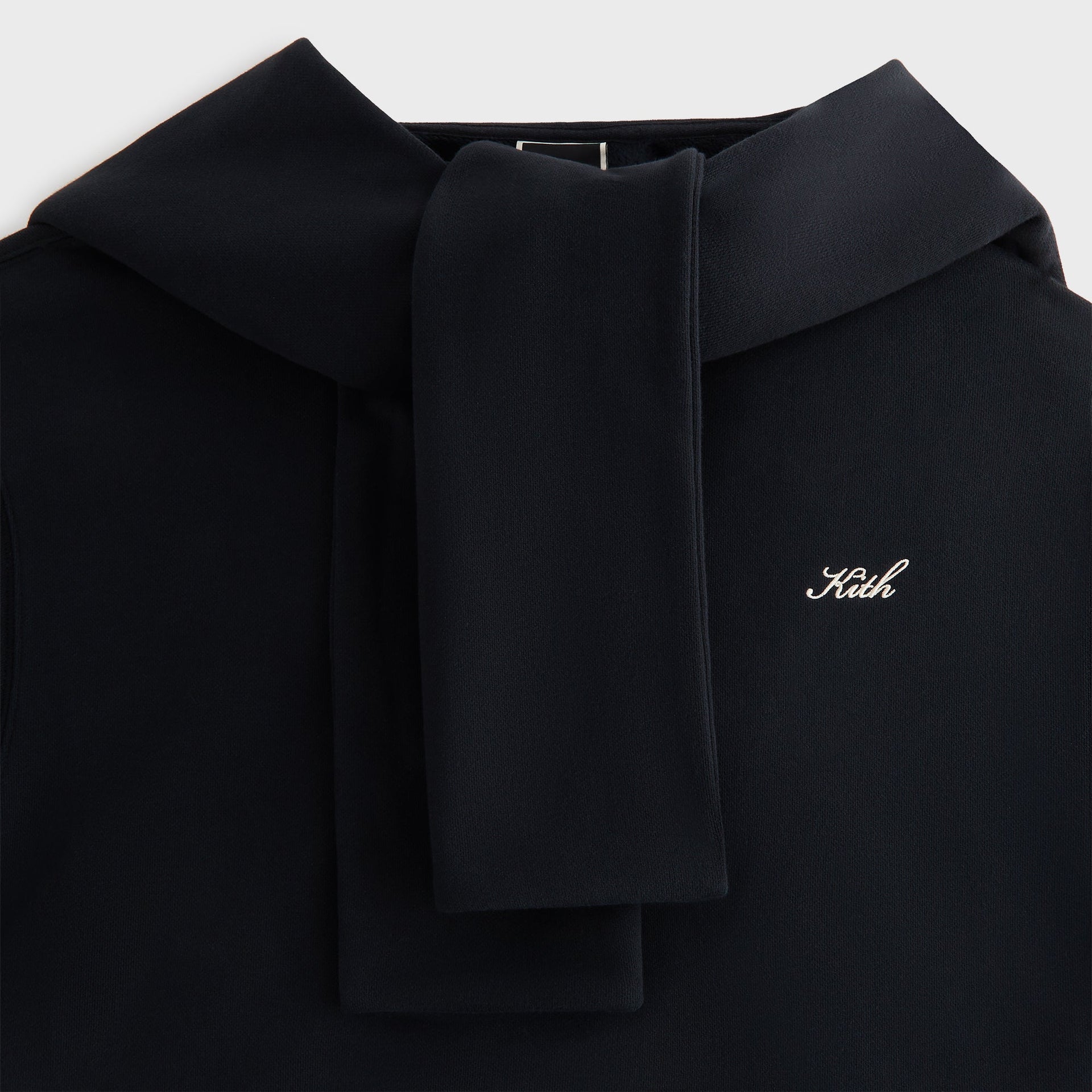 Kith Women Sedo Scarf Hoodie - Black