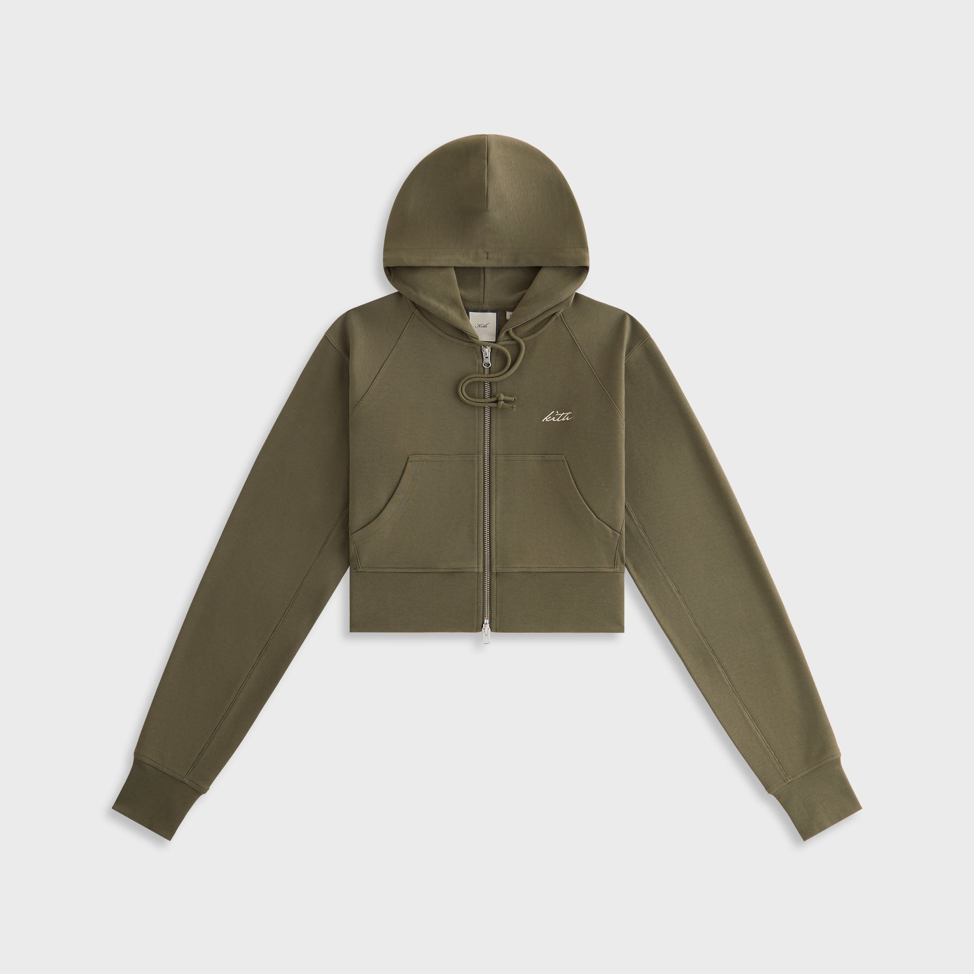 Kith Women Davin Cropped Hoodie - Canopy – Kith UK