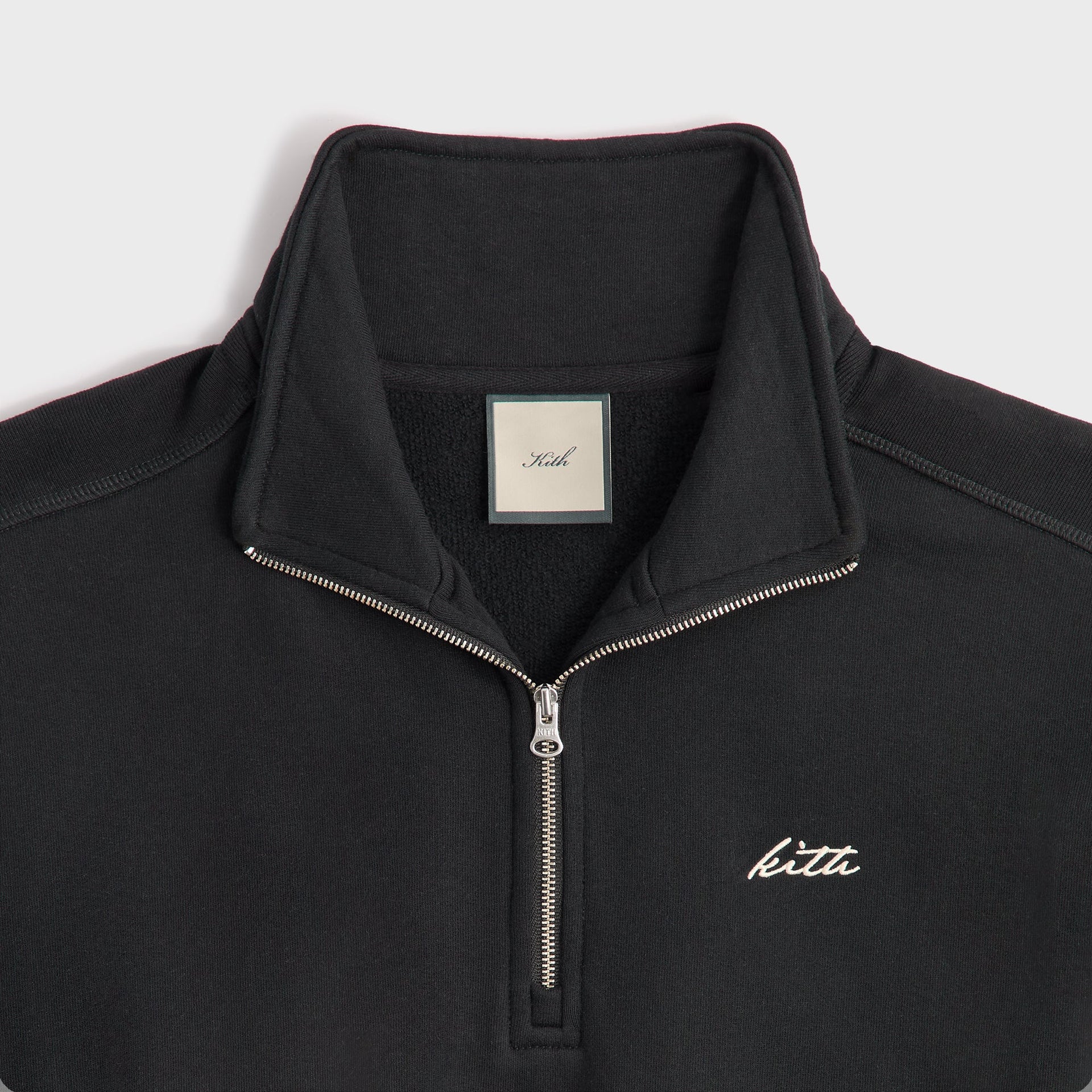 Kith Women Blair Quarter Zip - Black