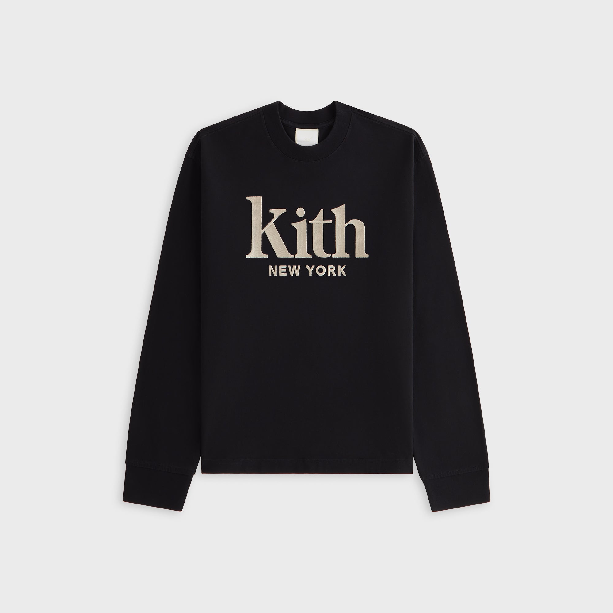 Kith Women Oversized Sonoma New York Long Sleeve - Black – Kith UK