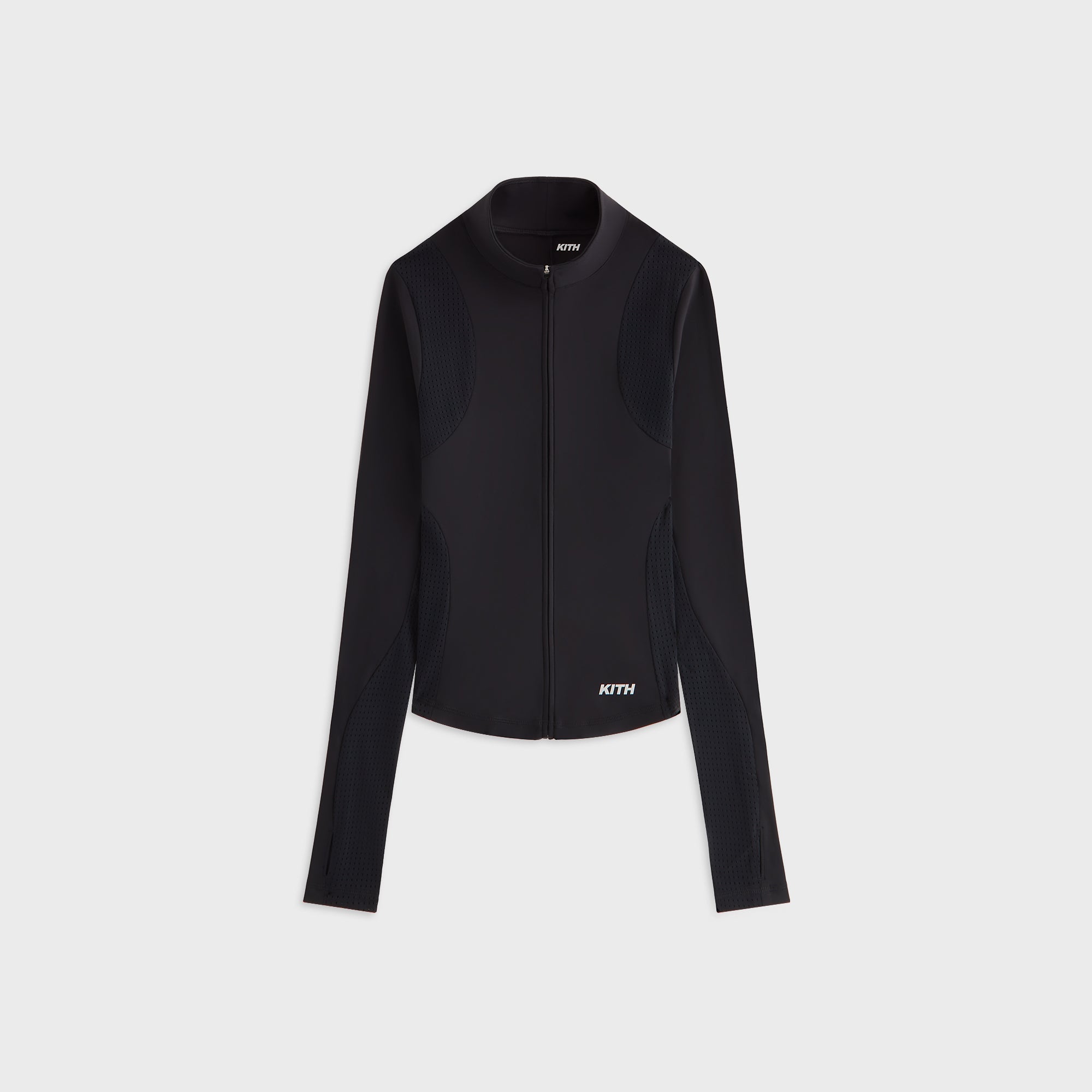 Kith Women Alida II Paneled Zip Top - Black – Kith UK