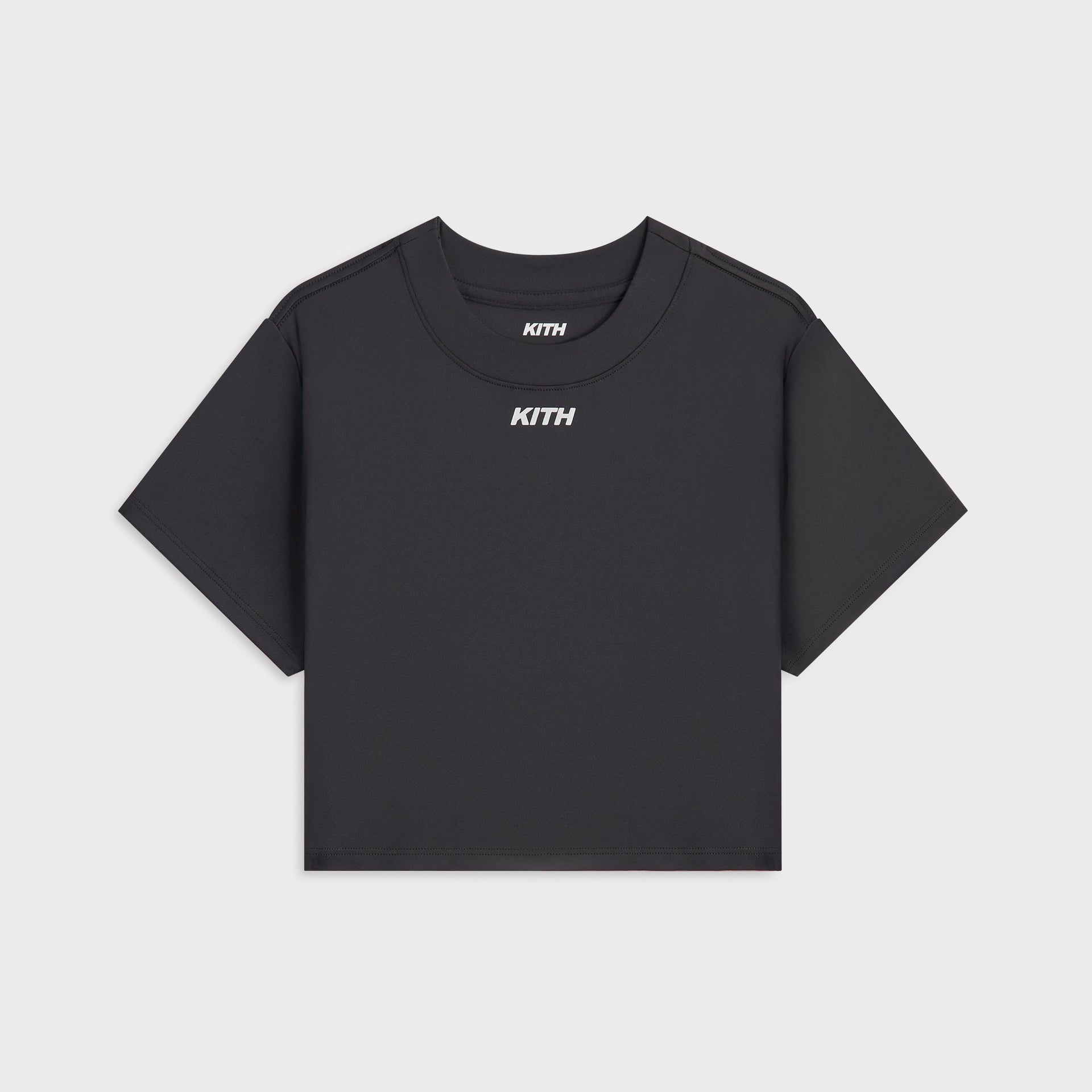 Kith Women Active Misha Crop Tee - Black