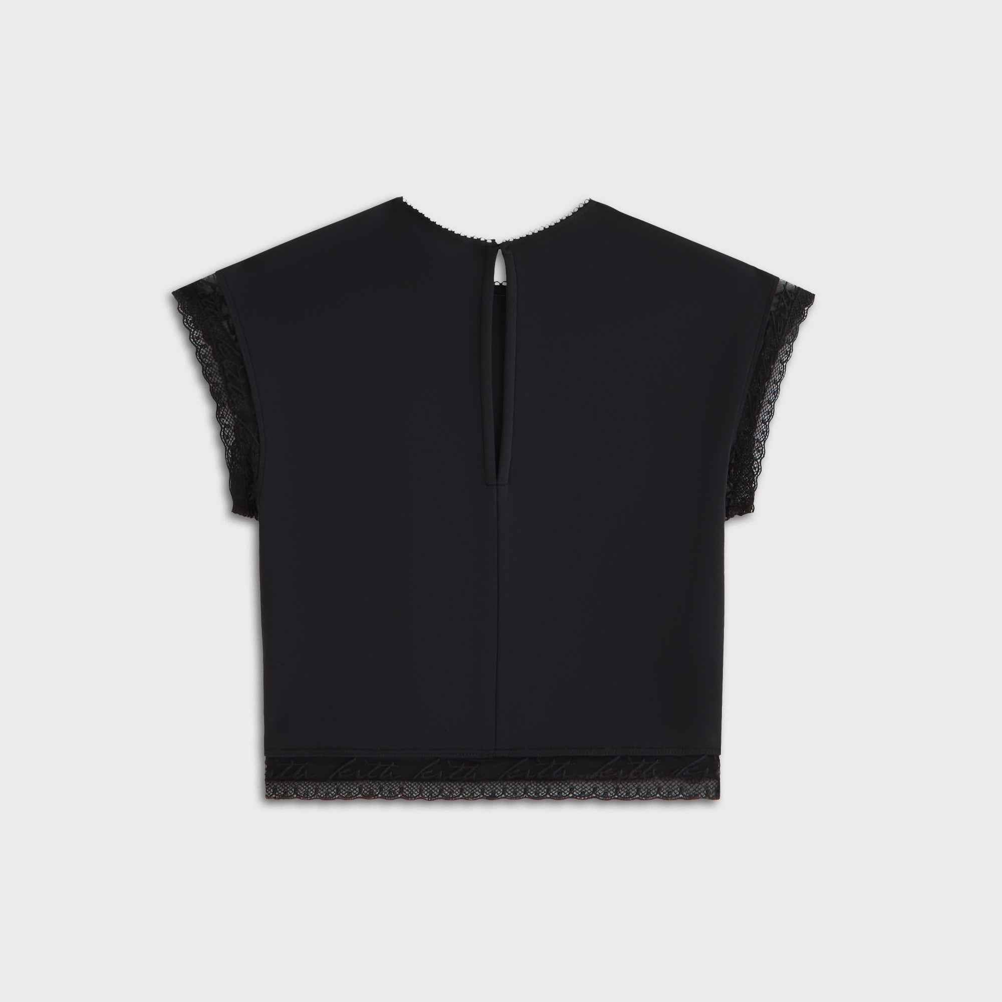 Lisa for Kith Women Cara Cropped Tee - Black – Kith UK