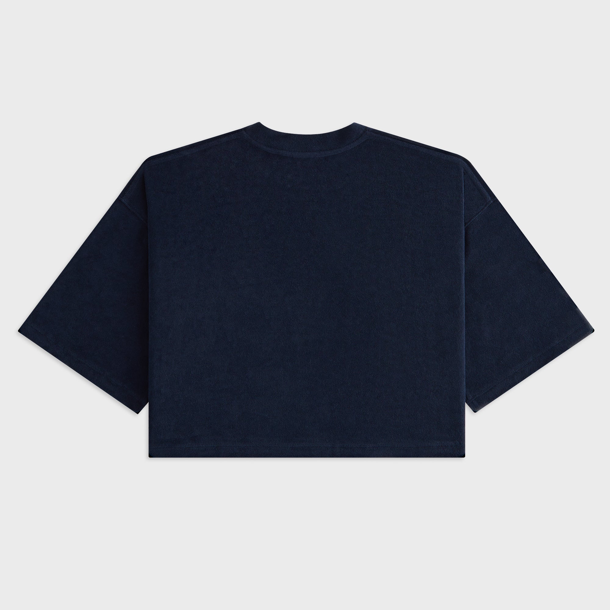 Kith Women Min Towel Terry Cropped Tee - Nocturnal – Kith UK