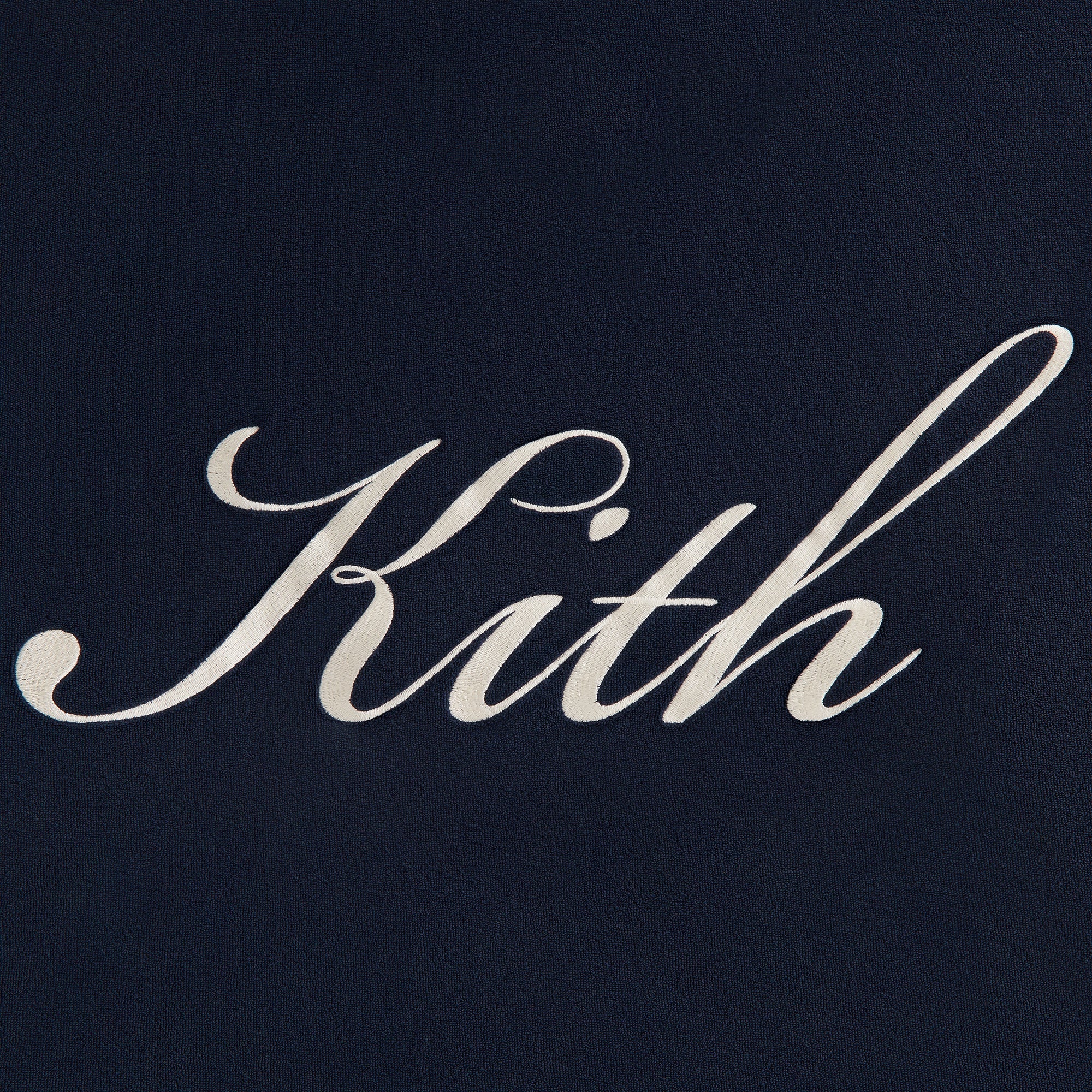 Kith Women Min Towel Terry Cropped Tee - Nocturnal – Kith UK