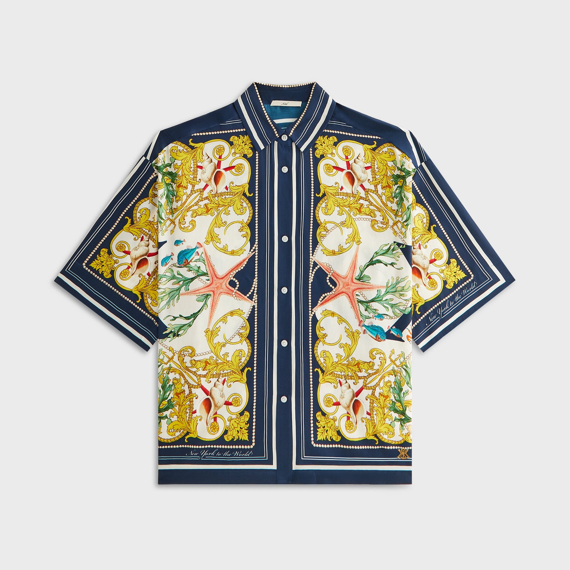Kith Women Mari Atlantis Shirt - Nocturnal – Kith UK