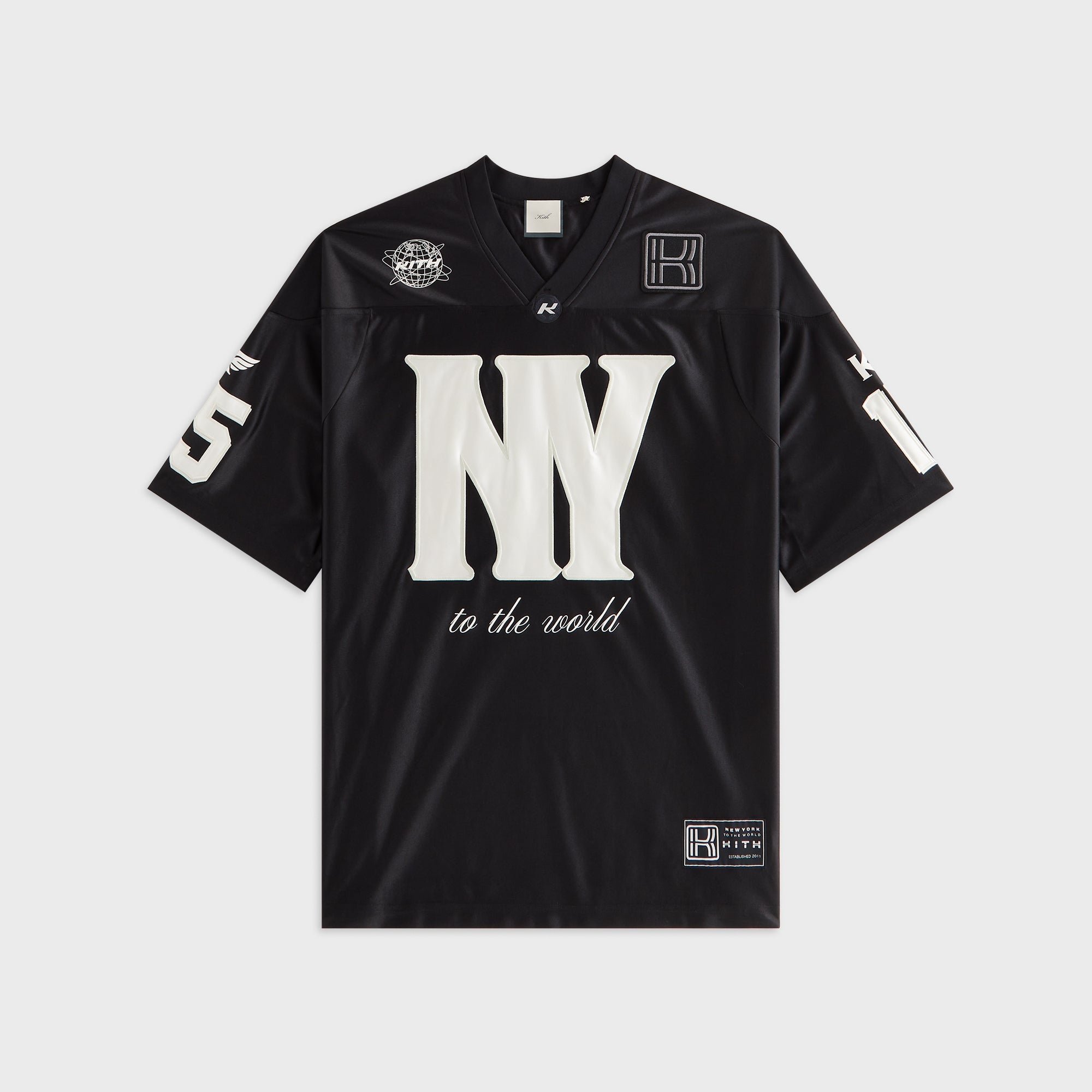 Kith Women Koda Football Jersey - Black – Kith UK
