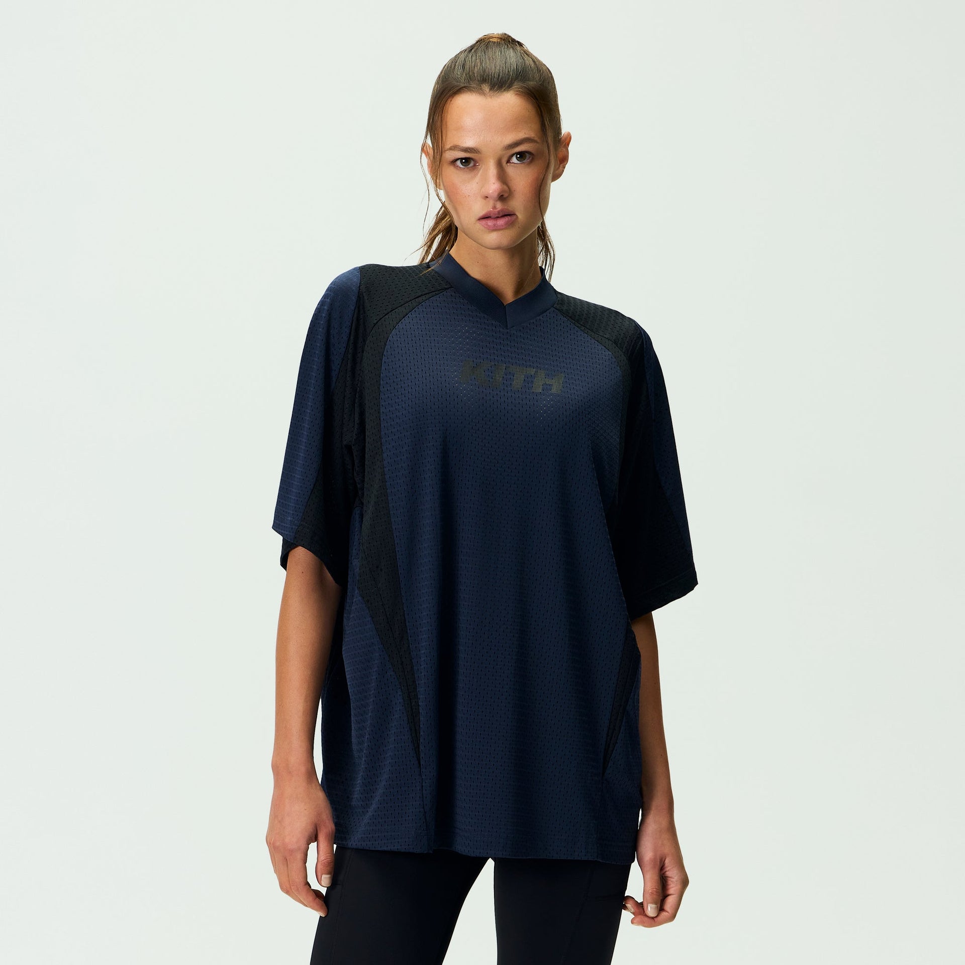 Kith Women Ridley II Mesh Short Sleeve Tee - Nocturnal