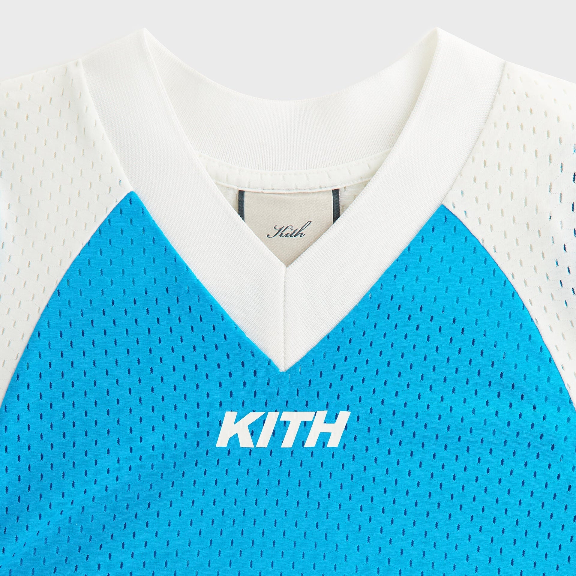 Kith Women Nicci II Paneled Mesh Tee - Meridian Blue - PH