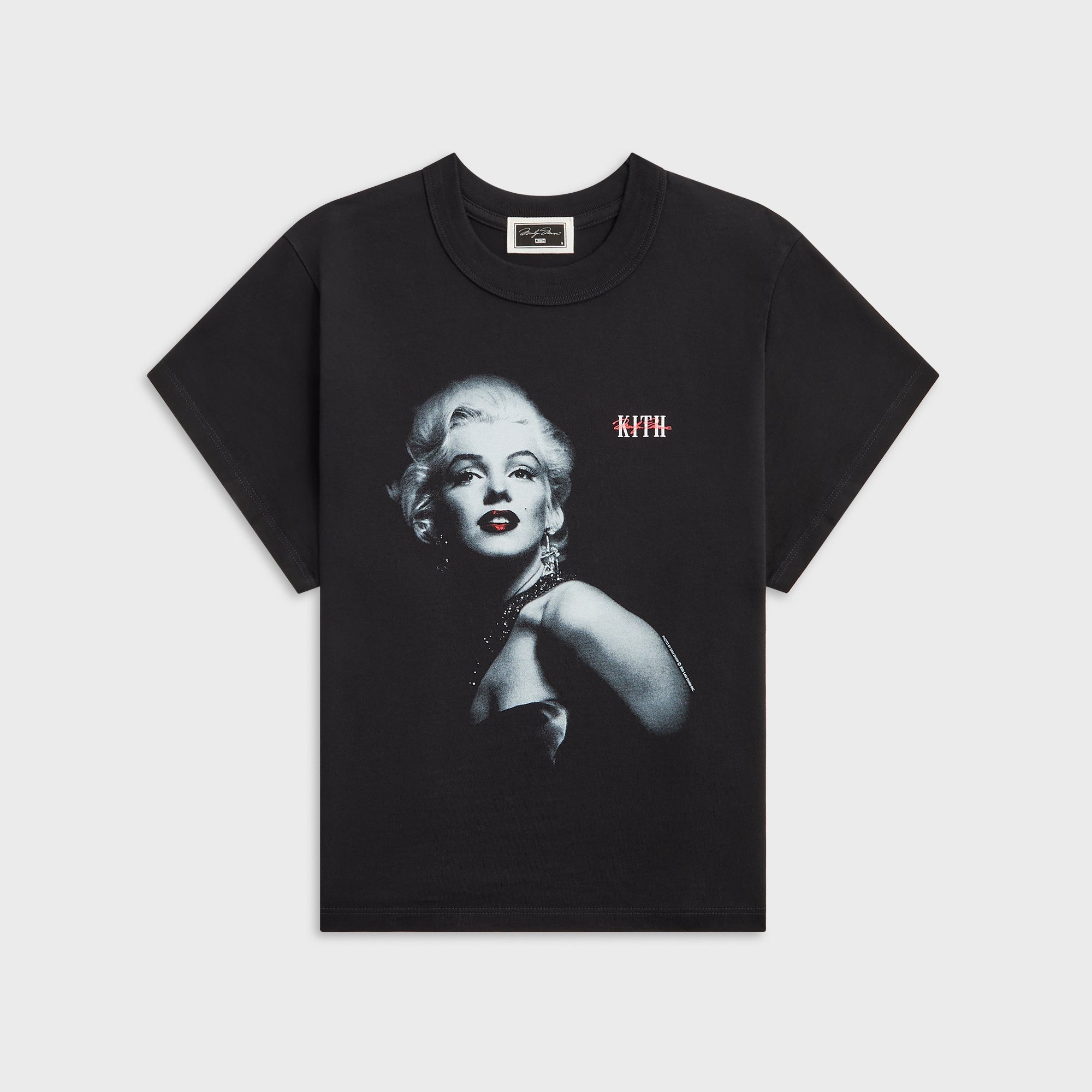 トップス Kith for Marilyn Monroe Classic Logo Tee Kith for Marilyn Monroe Glamour Vintage Tee - Black – Kith UK