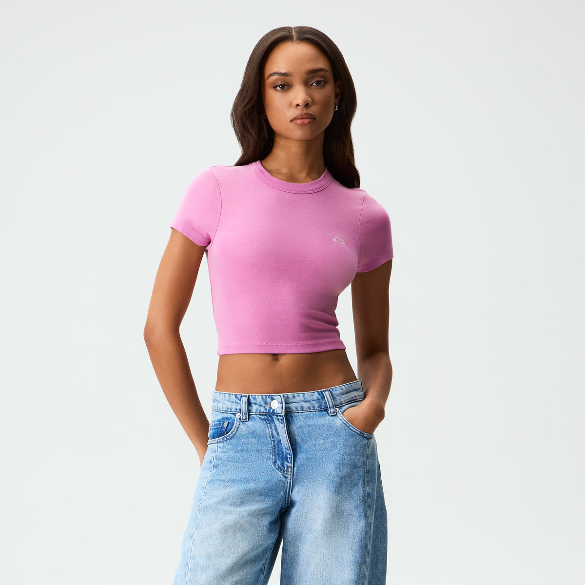 Kith Women Mulberry II Pima Tee - Halite