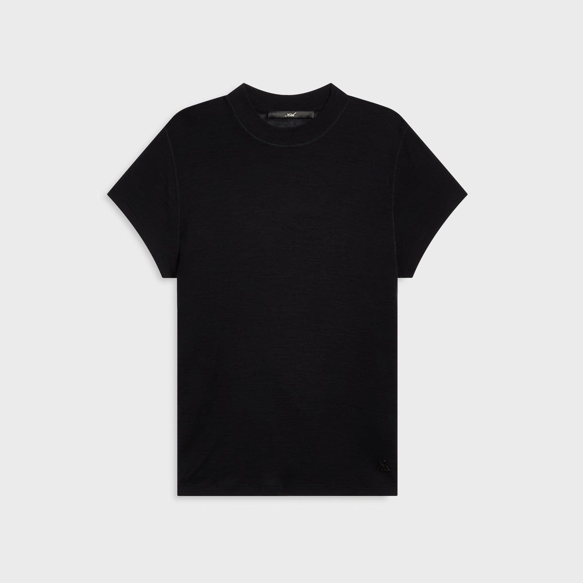 Kith Women Mulberry IV Wool Jersey Tee - Black