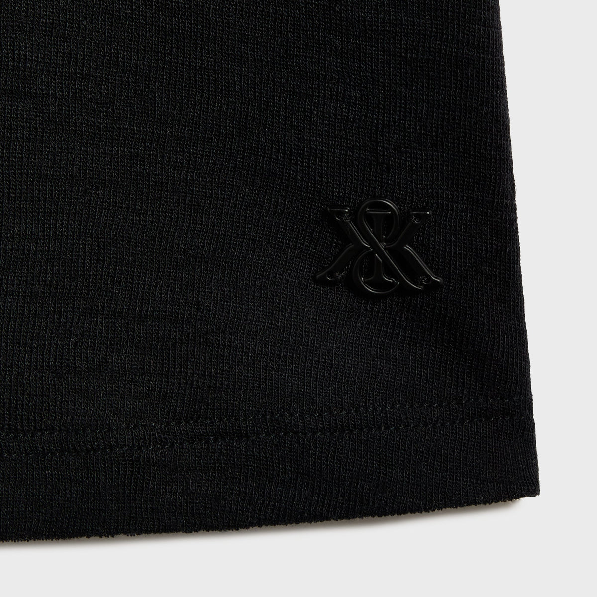 Kith Women Mulberry IV Wool Jersey Tee - Black