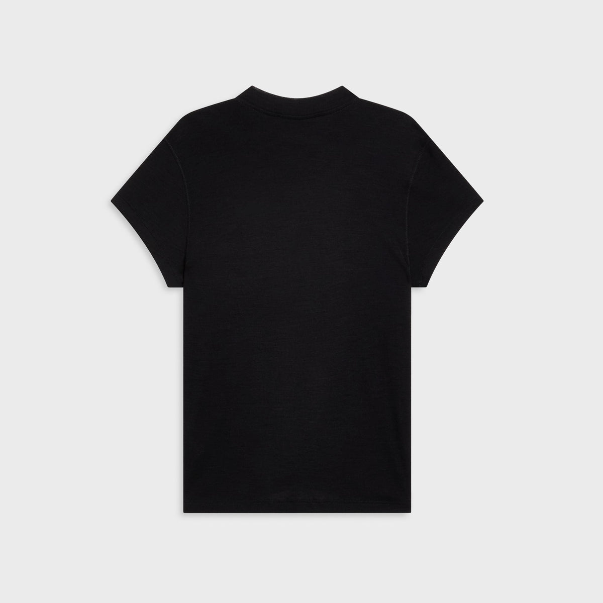 Kith Women Mulberry IV Wool Jersey Tee - Black