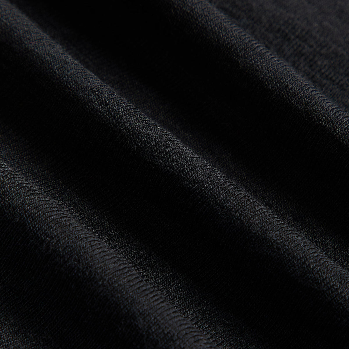 Kith Women Mulberry IV Wool Jersey Tee - Black - PH