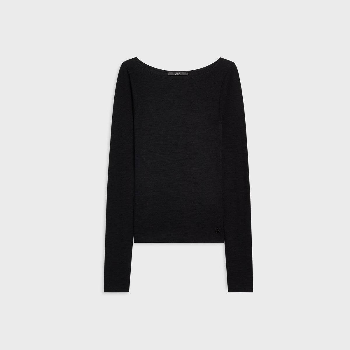 Kith Women Bodyn Boatneck Tee - Black - PH