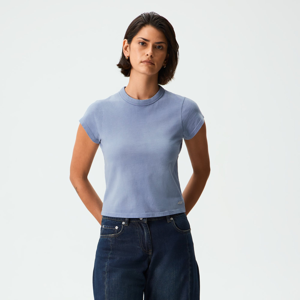 Kith Women Mulberry Vintage Sueded Tee - Scent