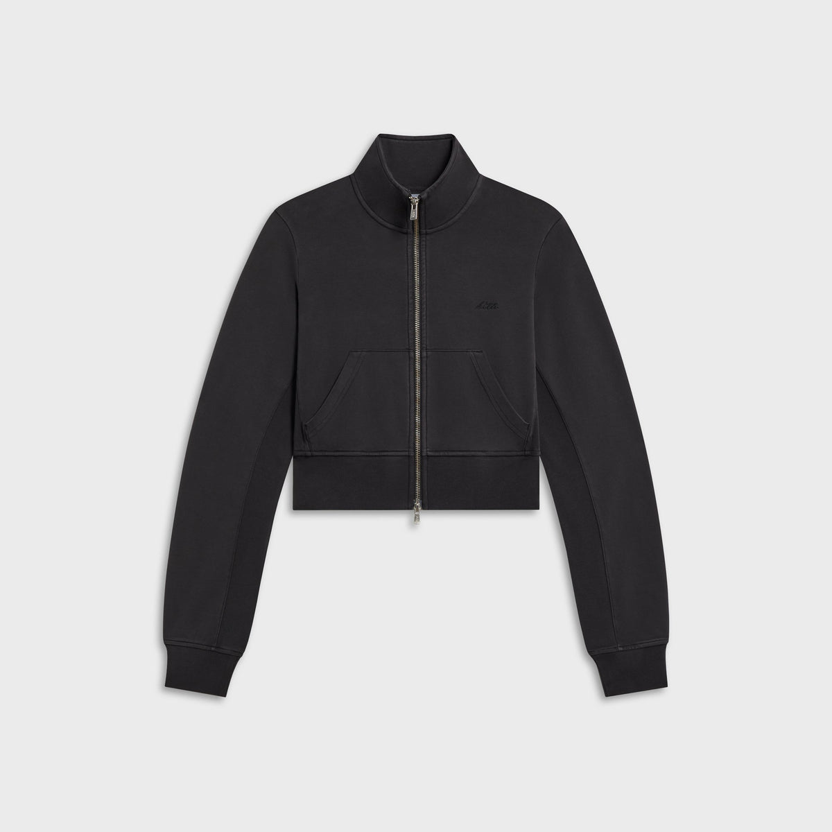 Kith Women Cenat Cropped Track Zip - Black