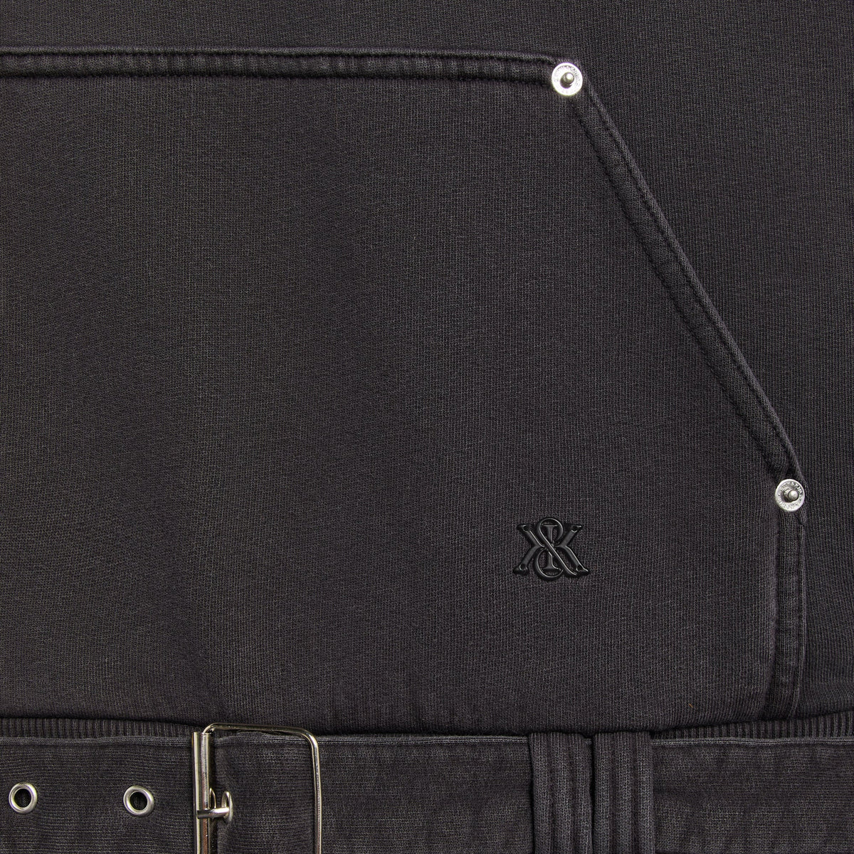 Kith Women Elvina Moto Hoodie - Black