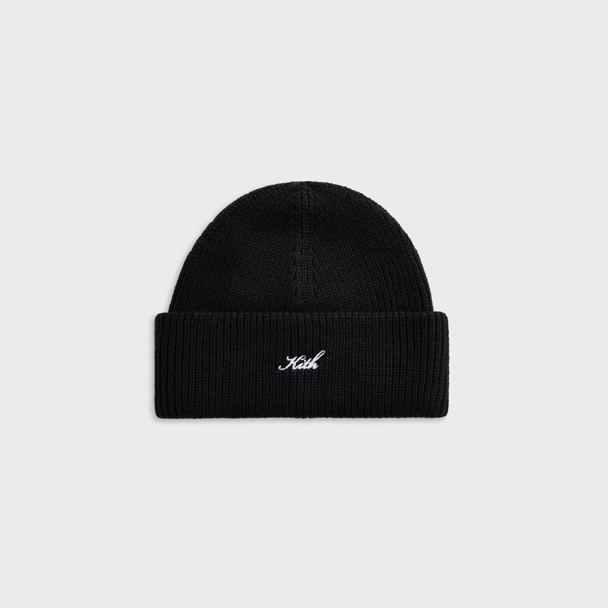 KITH ニットキャップ ブラック Kith Women Script Mia Beanie - Black – Kith UK