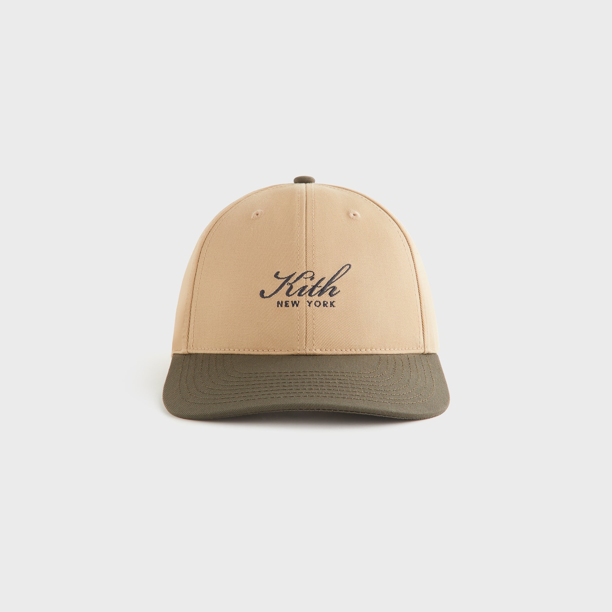 Kith Women Script New York Colorblock Classic Cap - Canvas – Kith UK