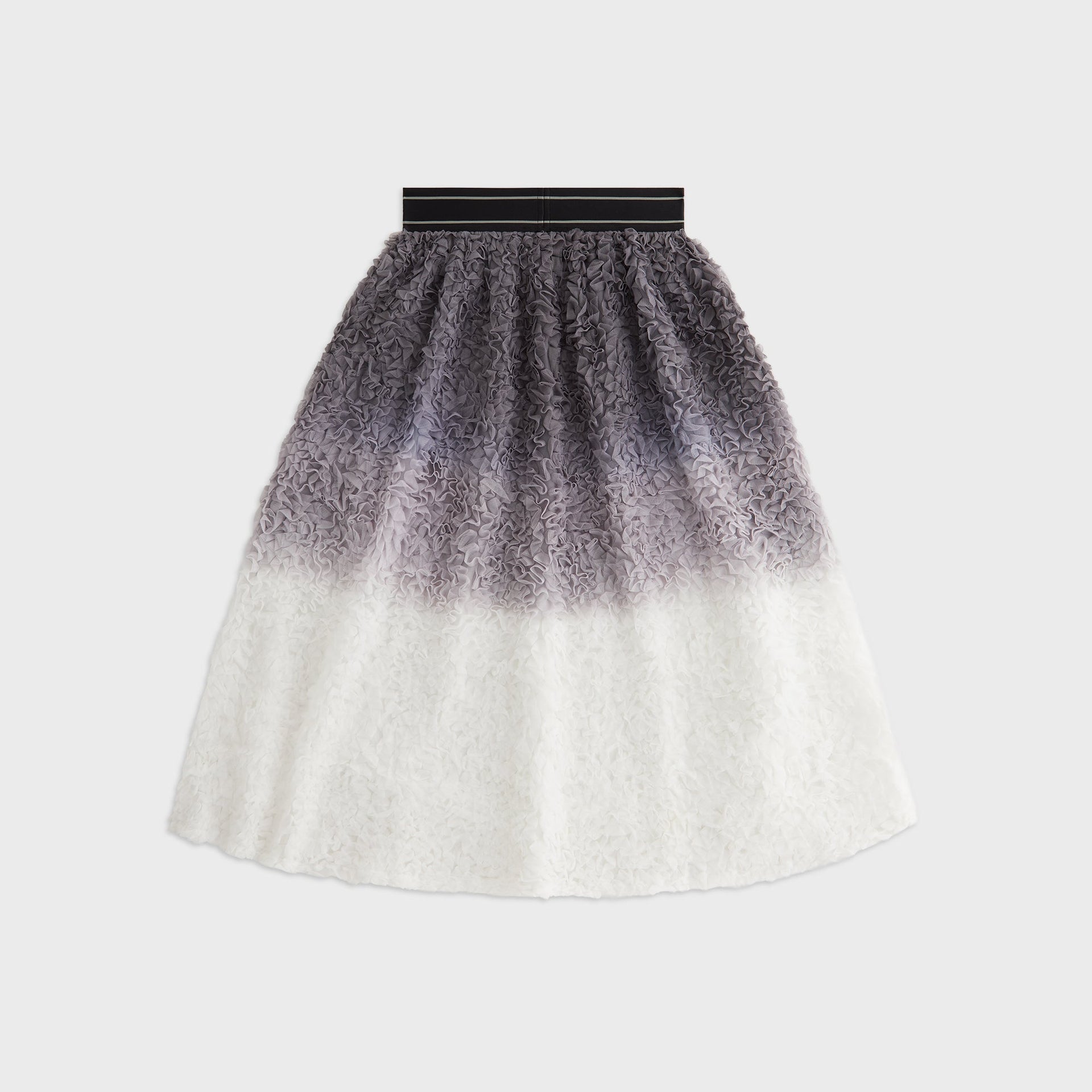 Lisa for Kith Women Rina Ombre Ruffle Midi Skirt - Multi