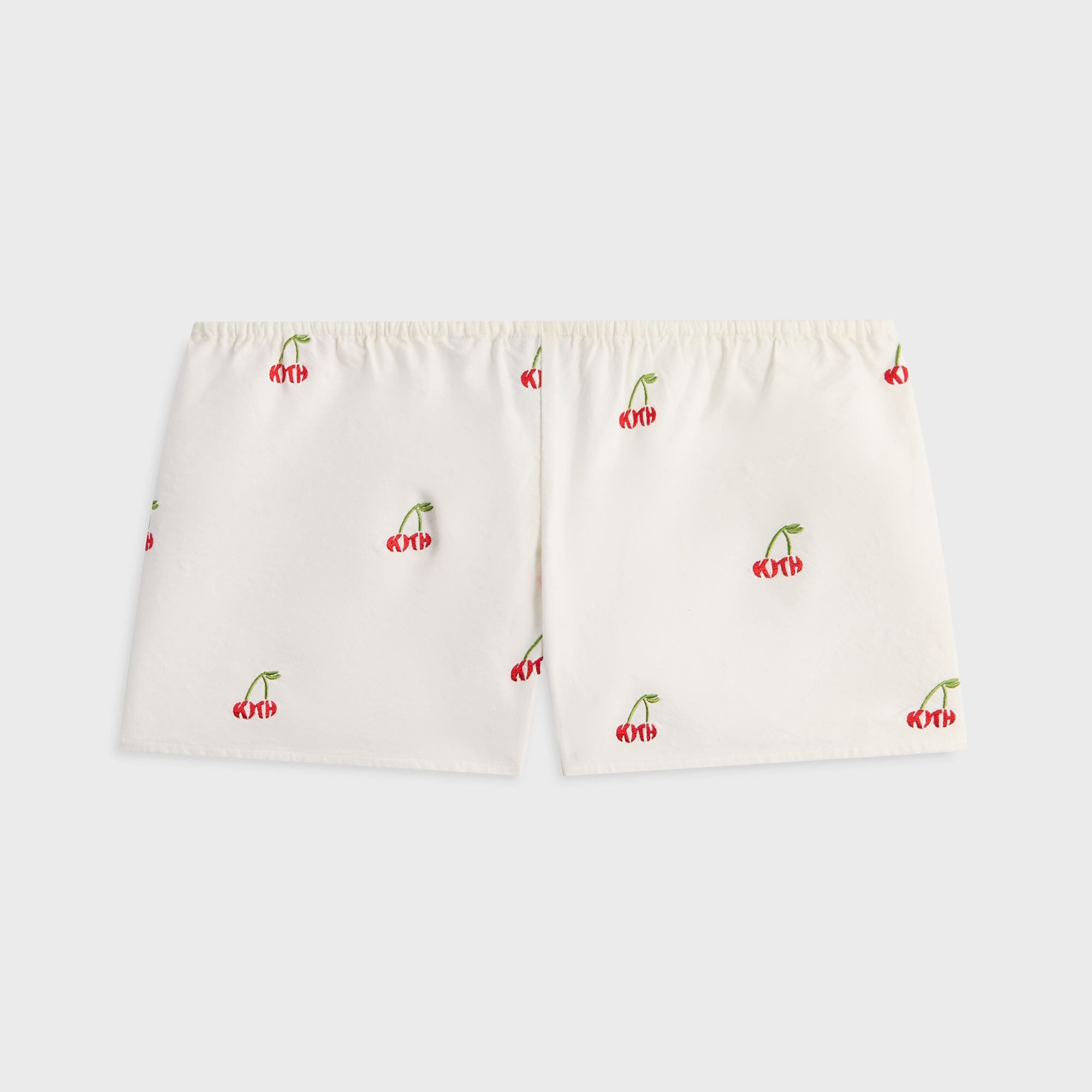 Kith Women Esbe Cherry Oxford Micro Short - White – Kith UK