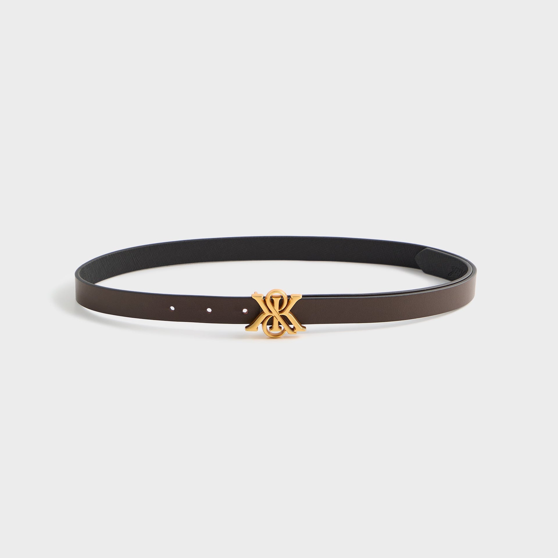 Kith Women Reversible Crest Belt - Black