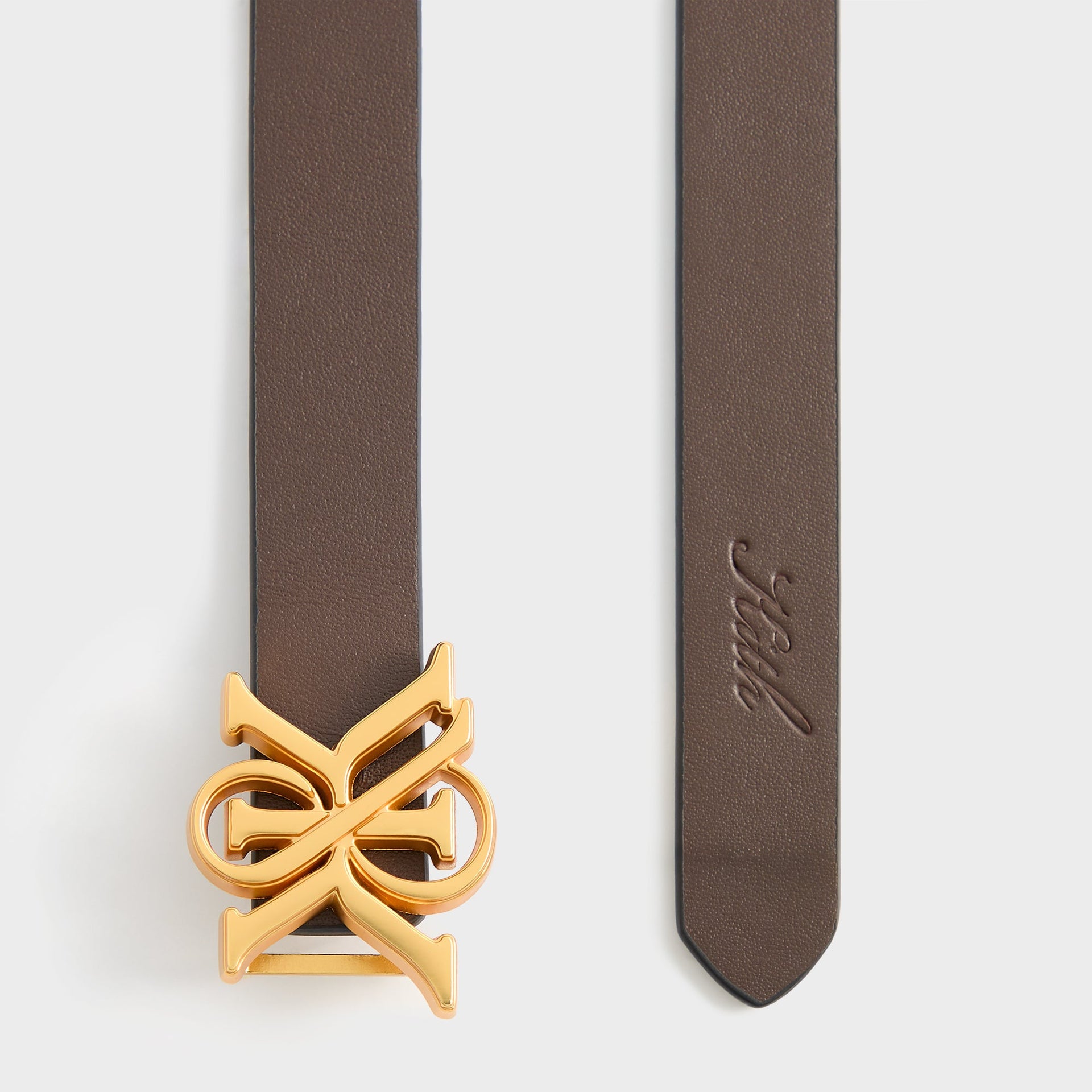 Kith Women Reversible Crest Belt - Black