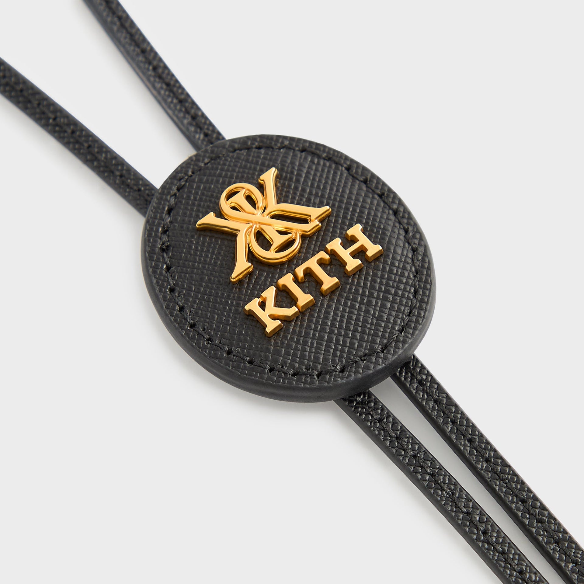 Kith Women Crest Bolo Tie - Black