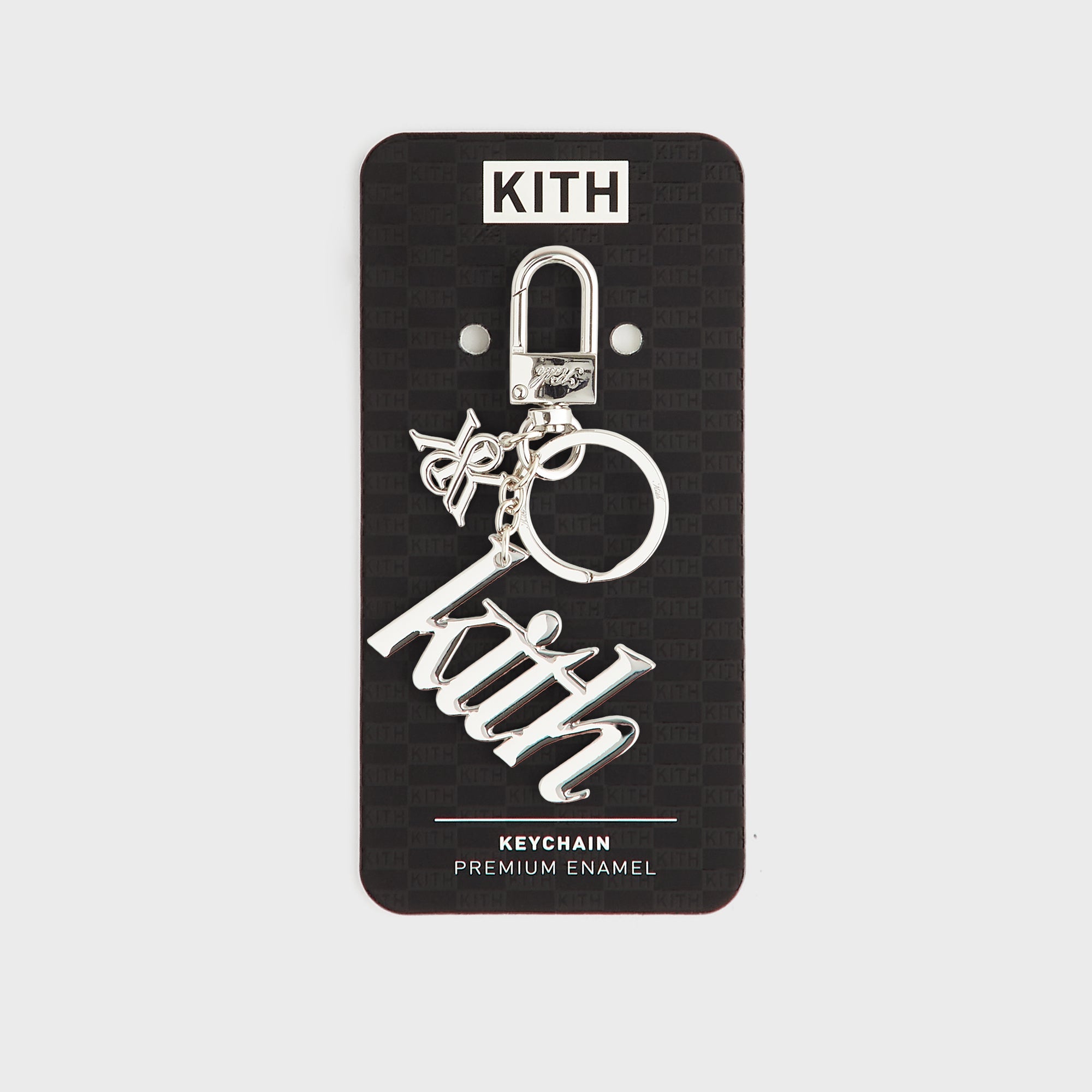 Kith Women Kith & Crest Keychain - Silver – Kith UK