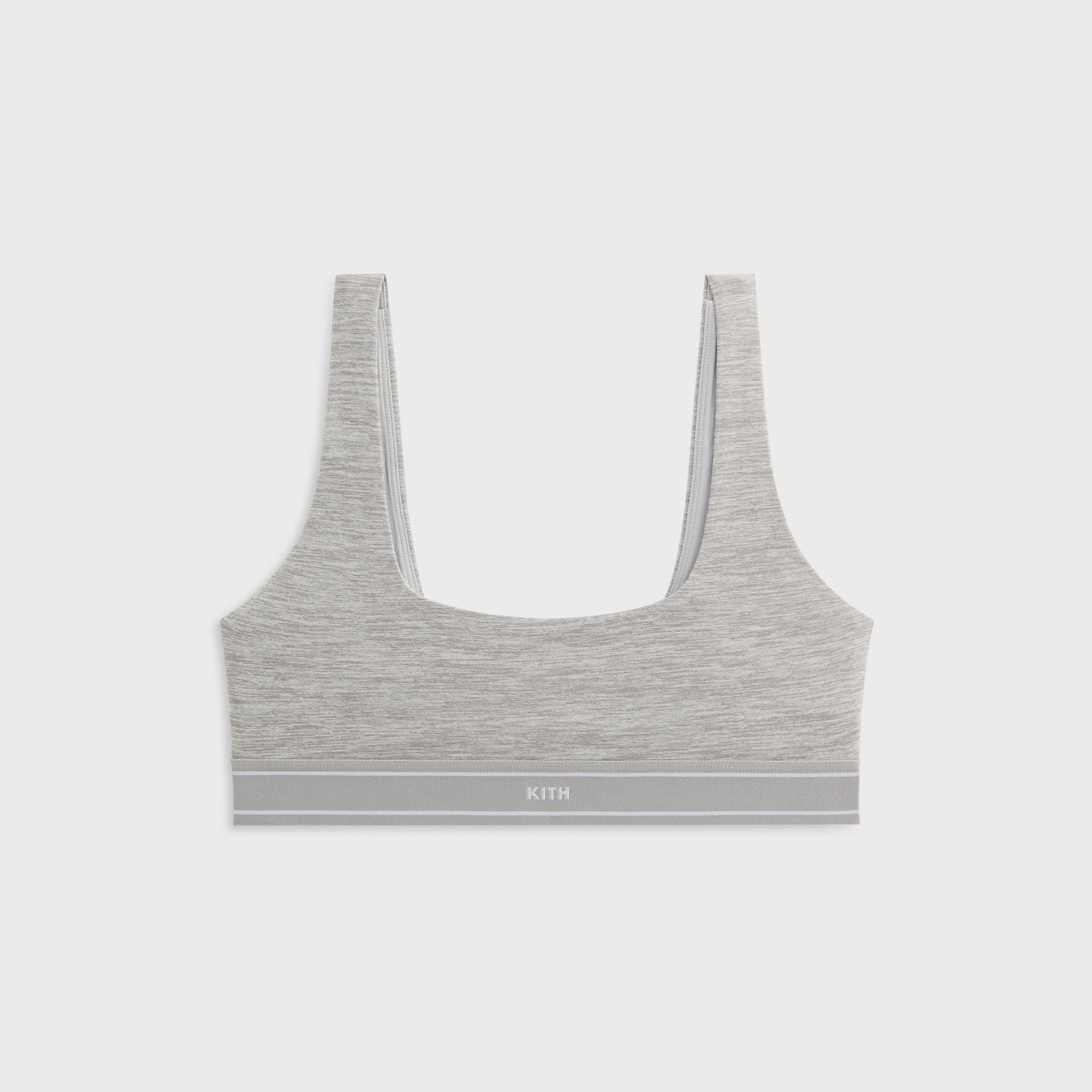 Kith Women Elle U-Neck Active Bra - Cool Heather Grey