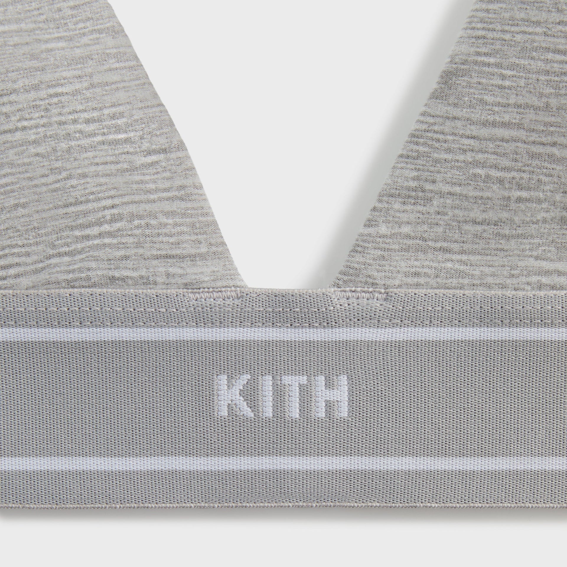 Kith Women Cay Plunge Active Bra - Cool Heather Grey - PH