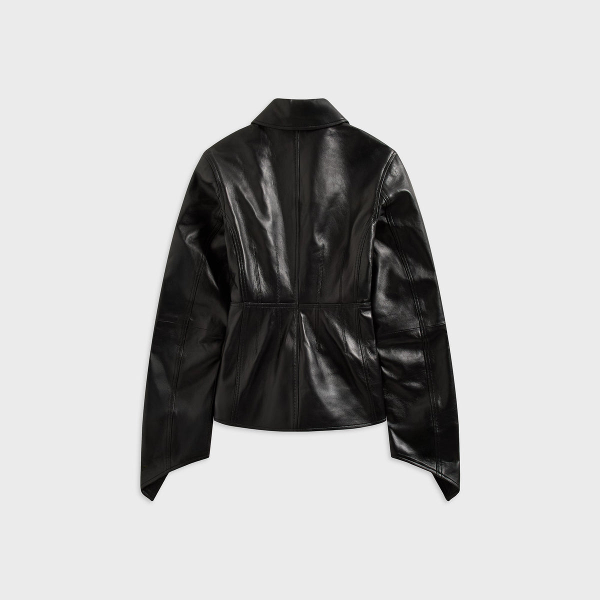 Kith Women Vivien Leather Corset Jacket - Black - PH