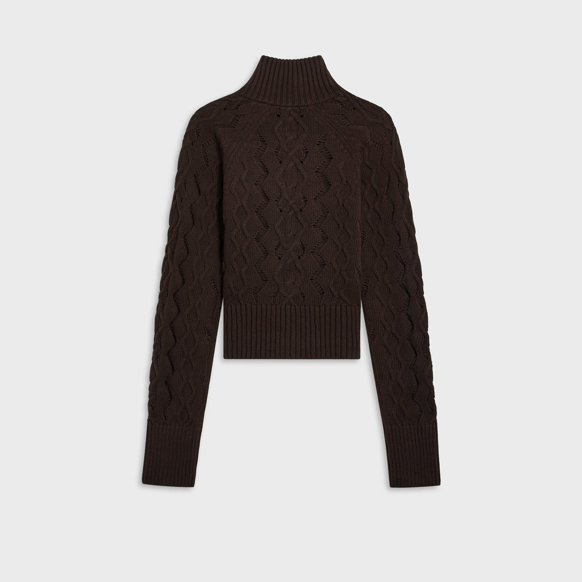 Kith Women Ina II Crochet Cable Zip Track - Incognito