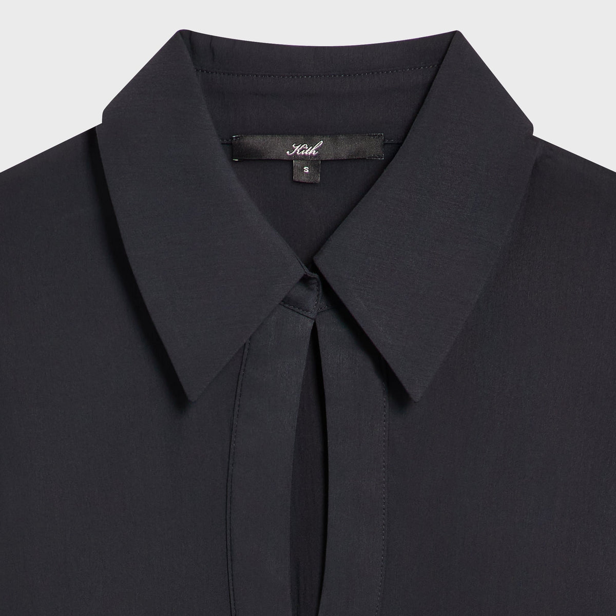 Kith Women Camilla Plunge Shirt - Black