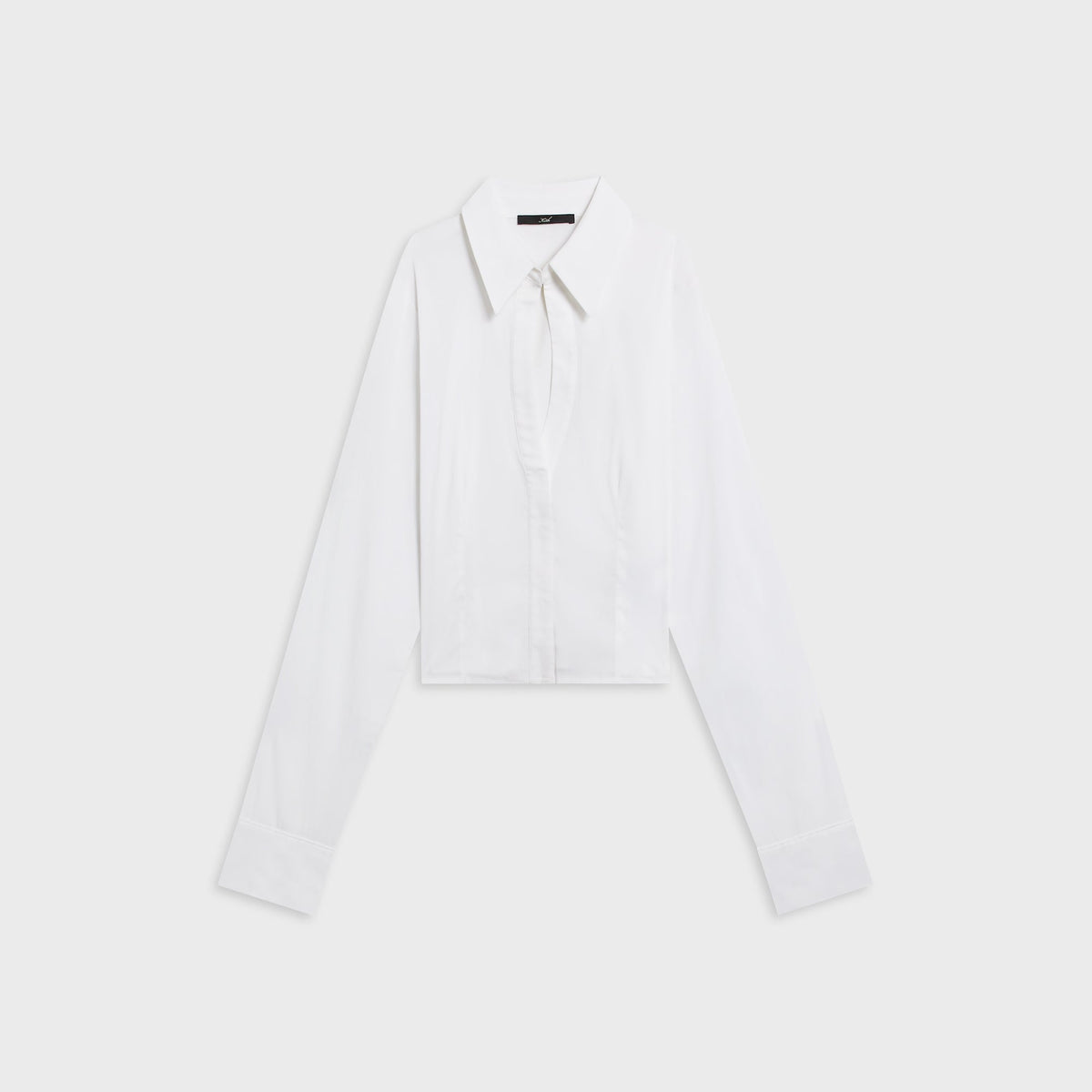 Kith Women Camilla Plunge Shirt - White